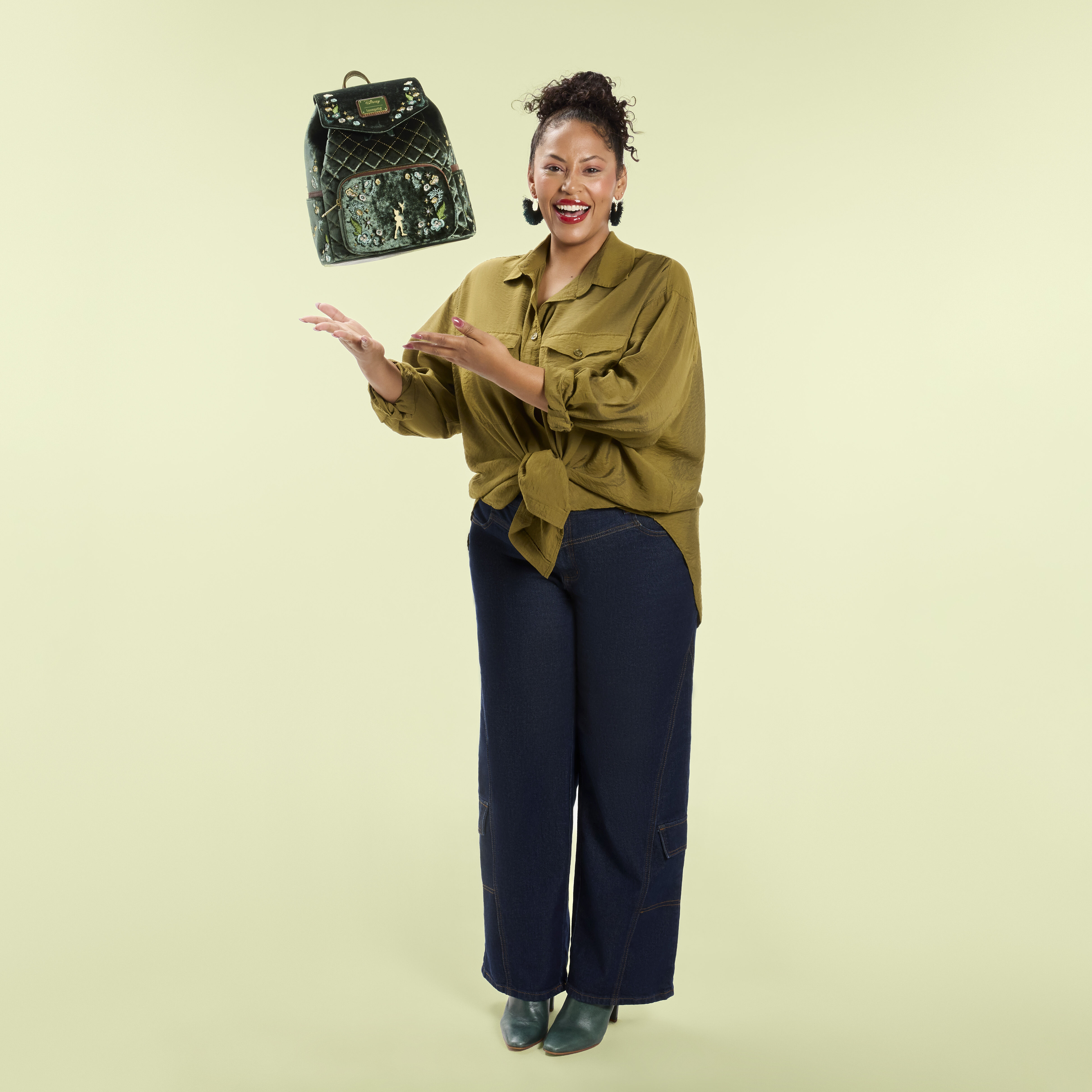 Peter Pan Exclusive Quilted Texture Mini Backpack - Image 2