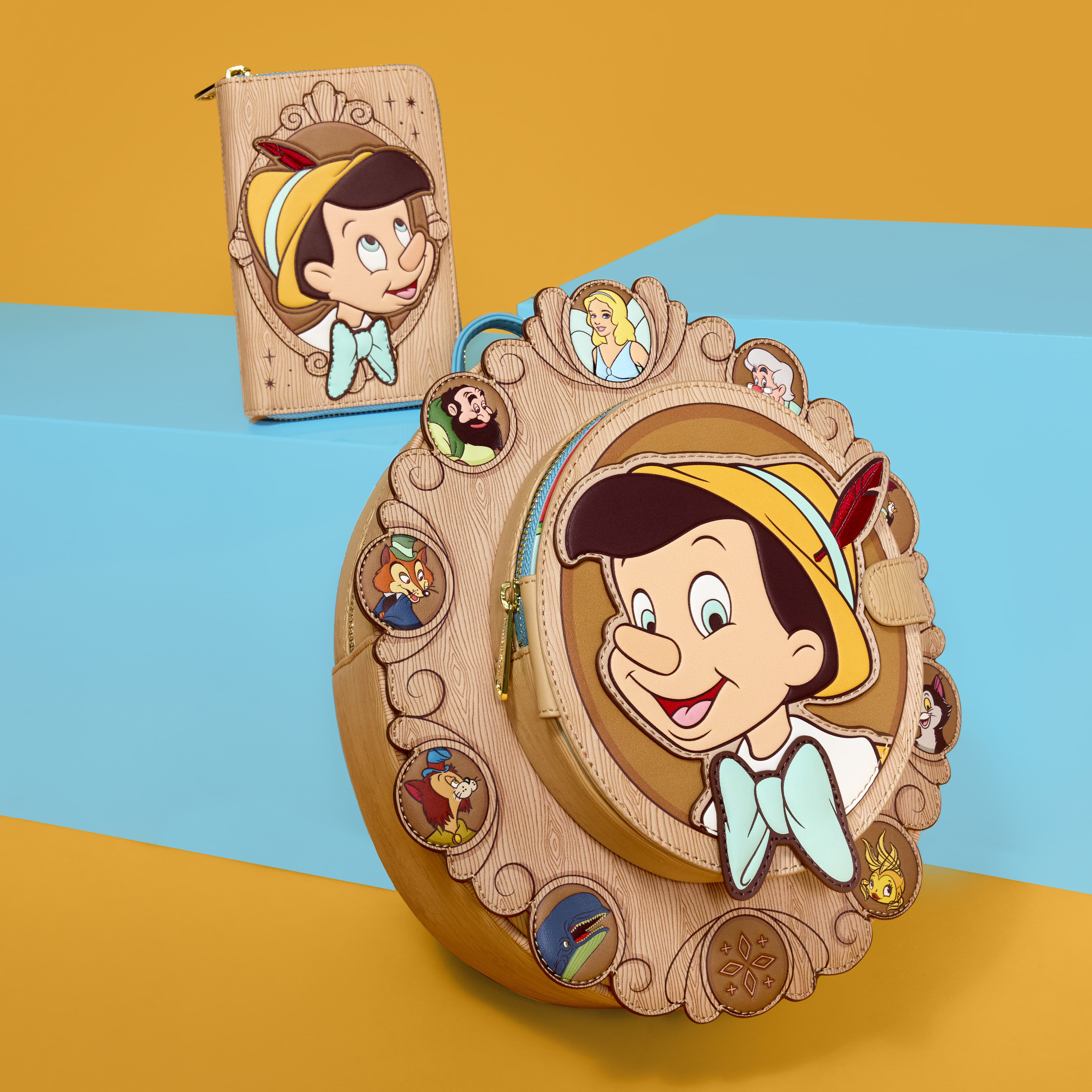 Pinocchio Cameo Zip Around Wallet - Image 3