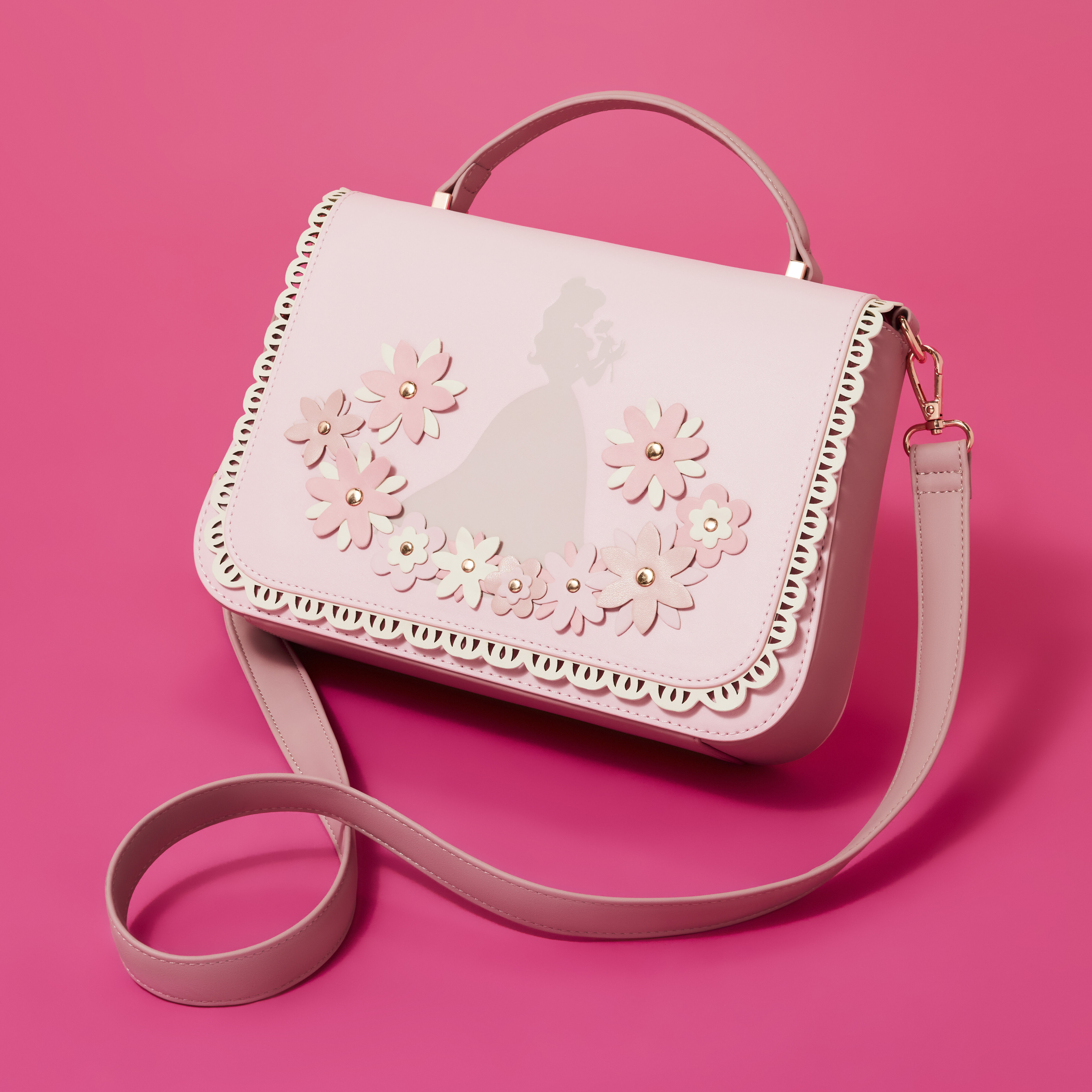 Disney Princess Belle Floral Lace Crossbody Bag - Image 2