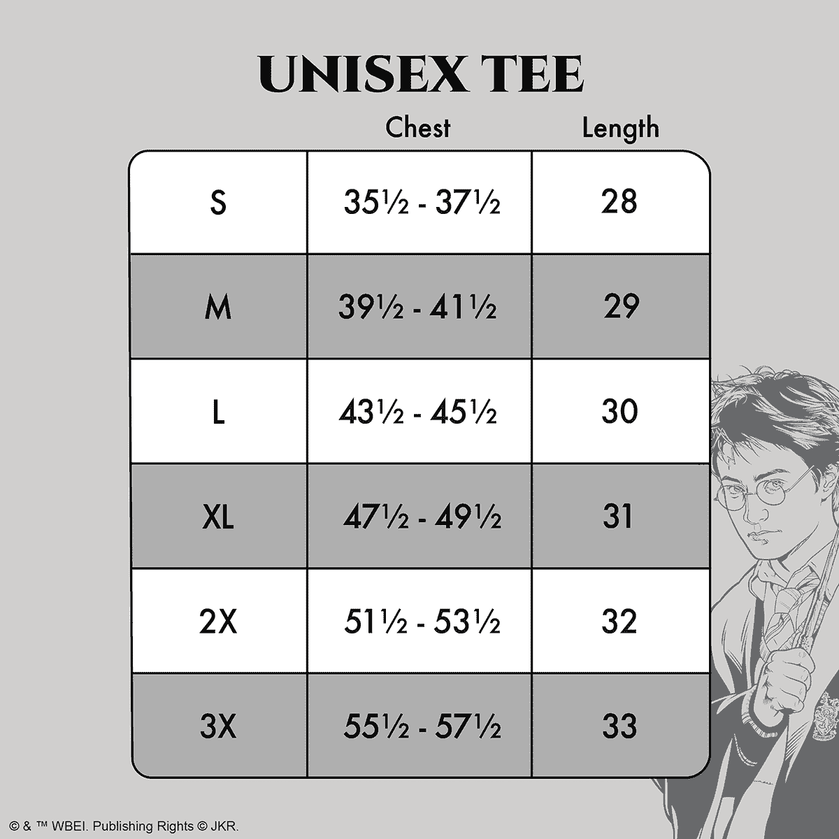 Harry Potter Sketch Unisex Tee - Image 4