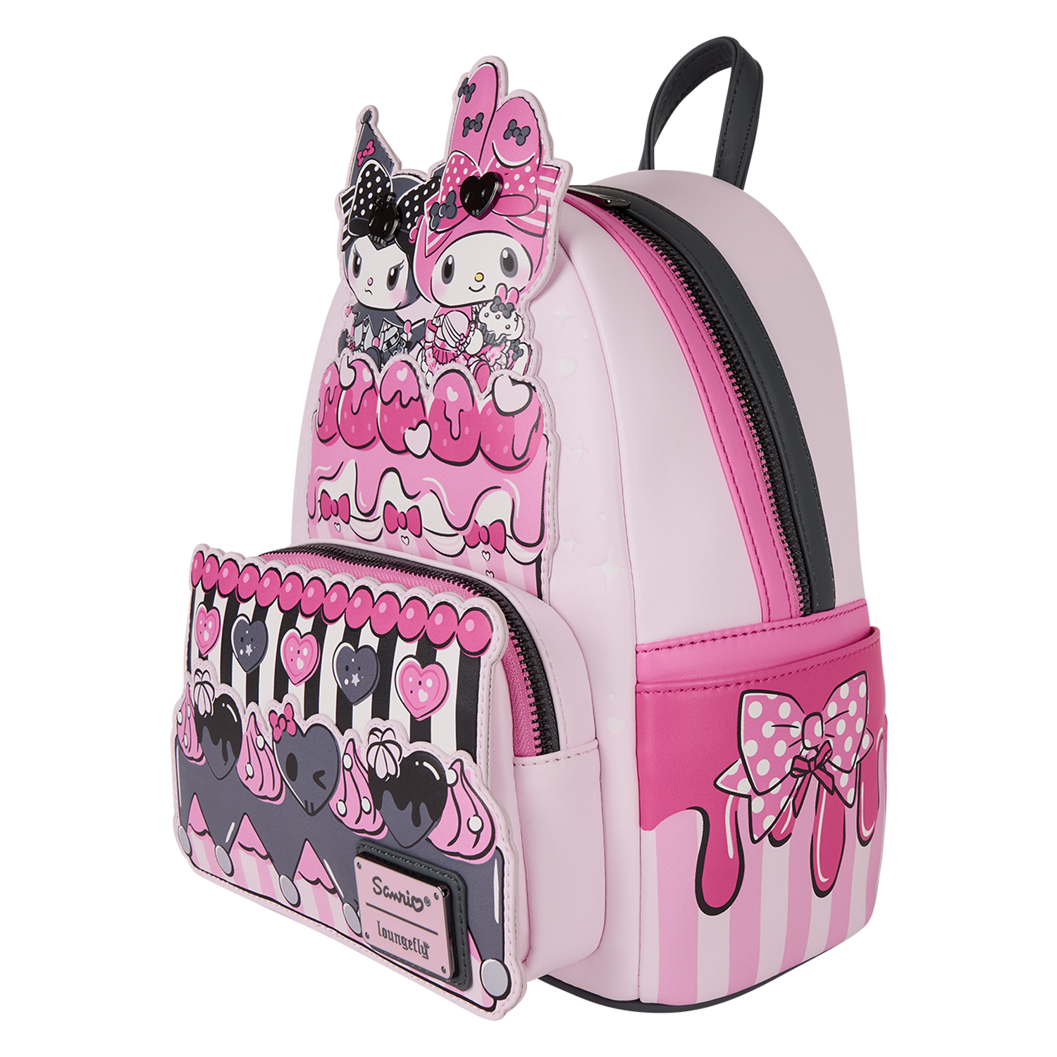 Sanrio My Melody & Kuromi Cake Mini Backpack - Image 4