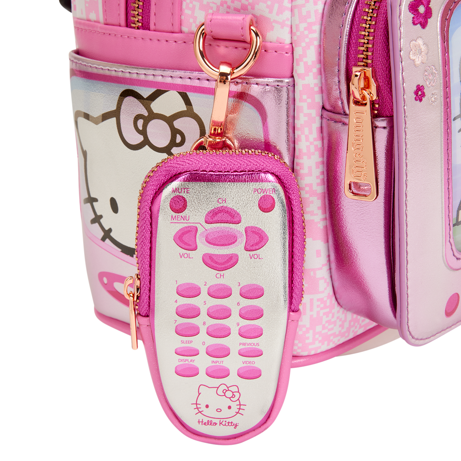 Sanrio Exclusive Hello Kitty Vintage TV Lenticular Mini Backpack with Coin Bag - Image 7