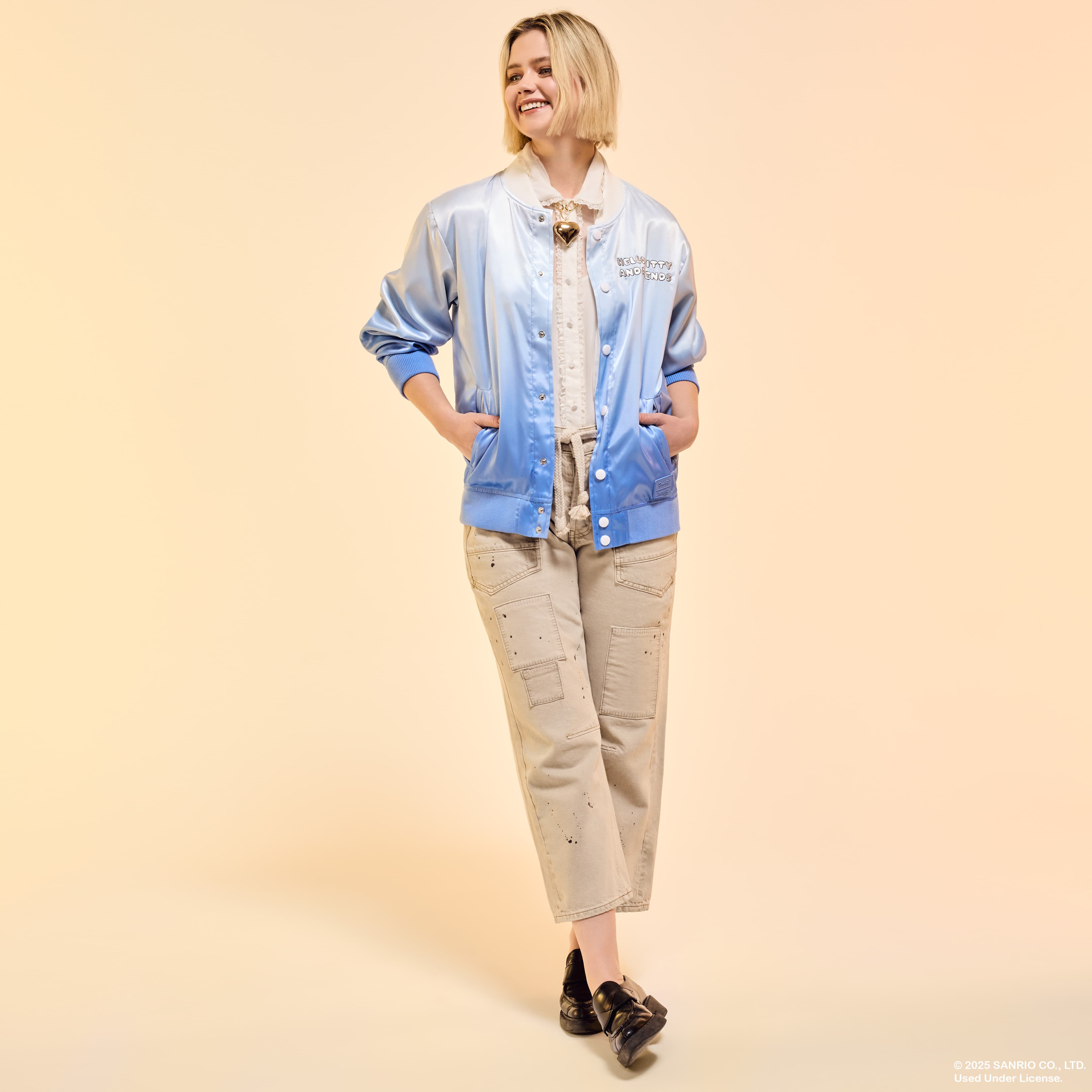 Sanrio Hello Kitty & Friends Unisex Bomber Jacket - Image 2