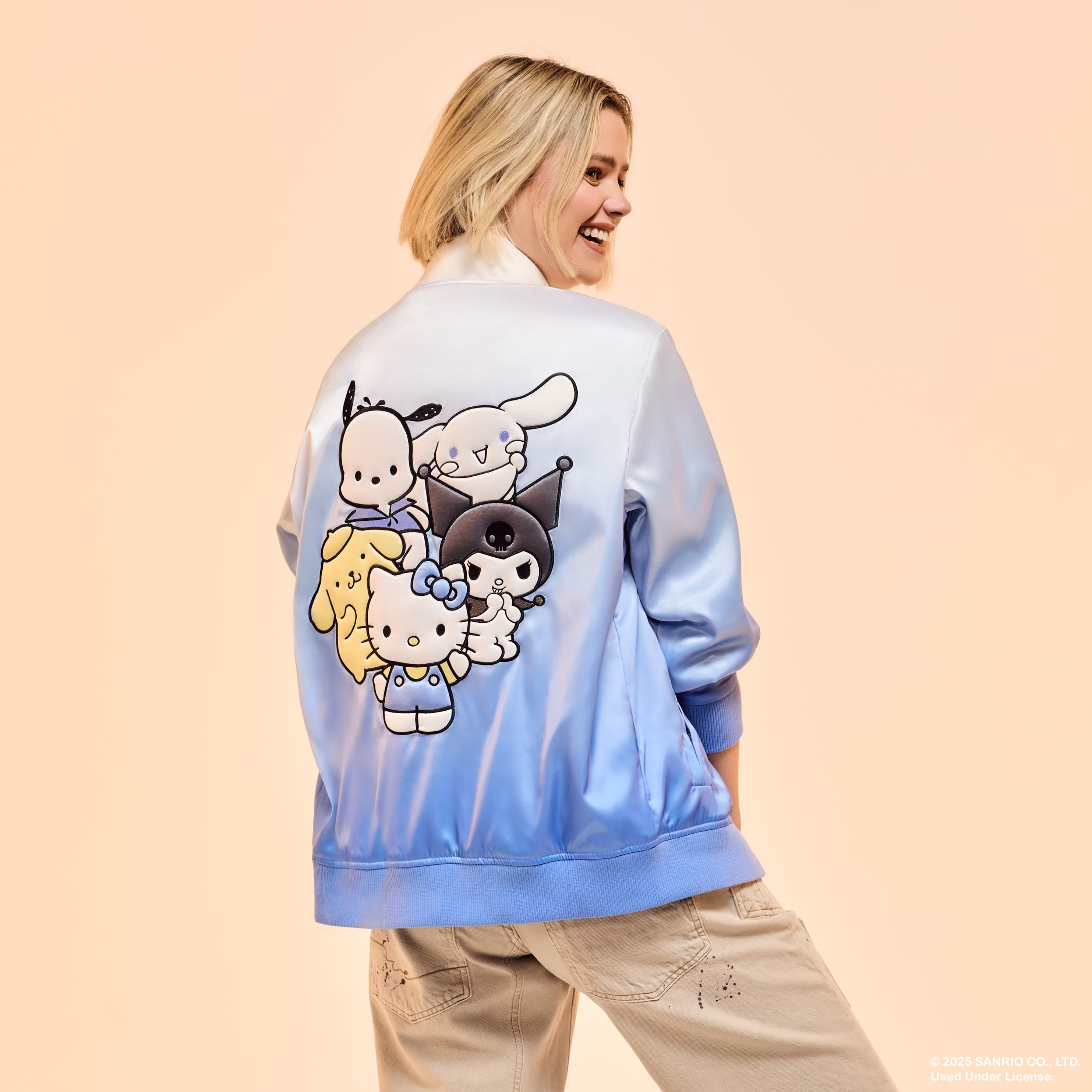 Sanrio Hello Kitty & Friends Unisex Bomber Jacket - Image 3