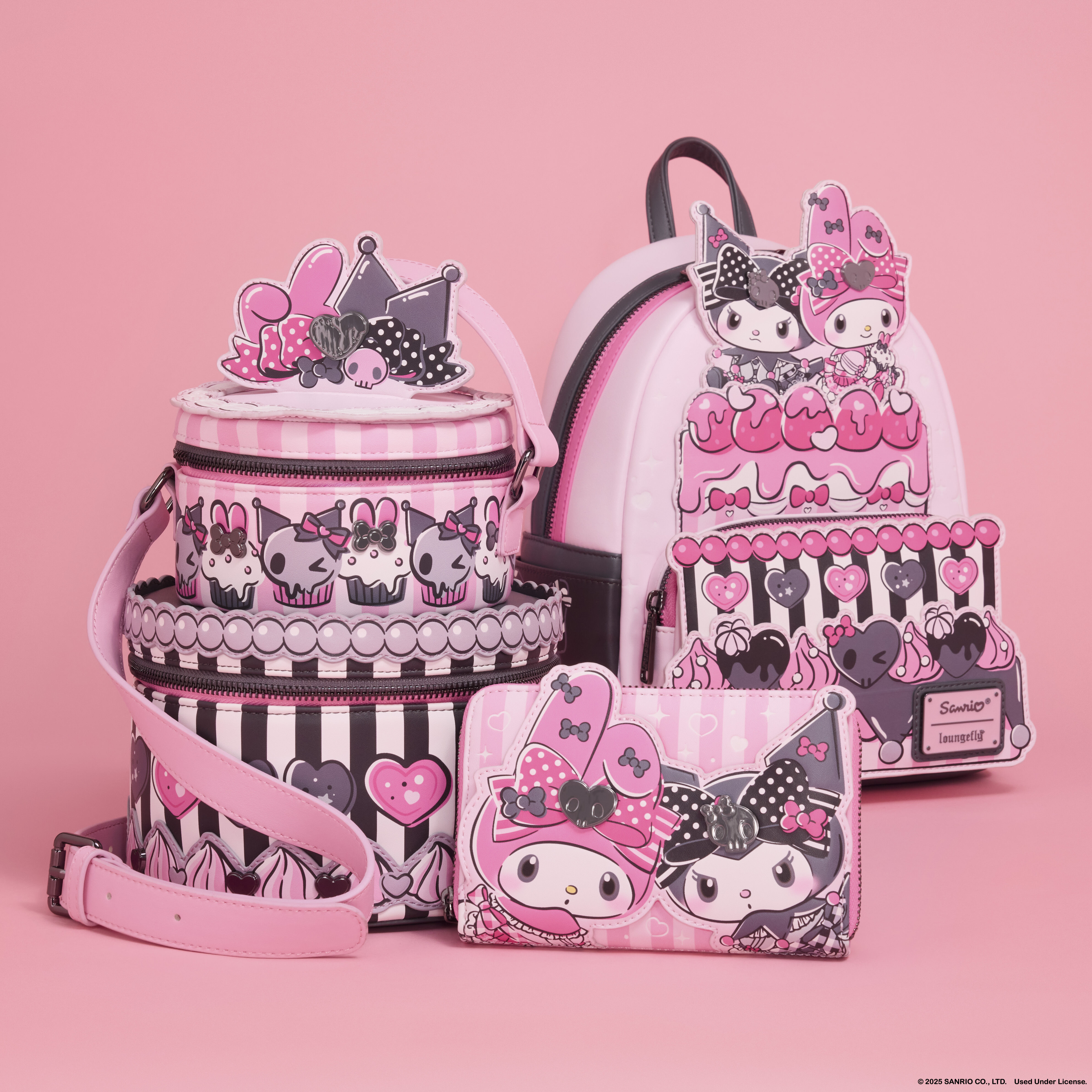 Sanrio My Melody & Kuromi Cake Mini Backpack - Image 3