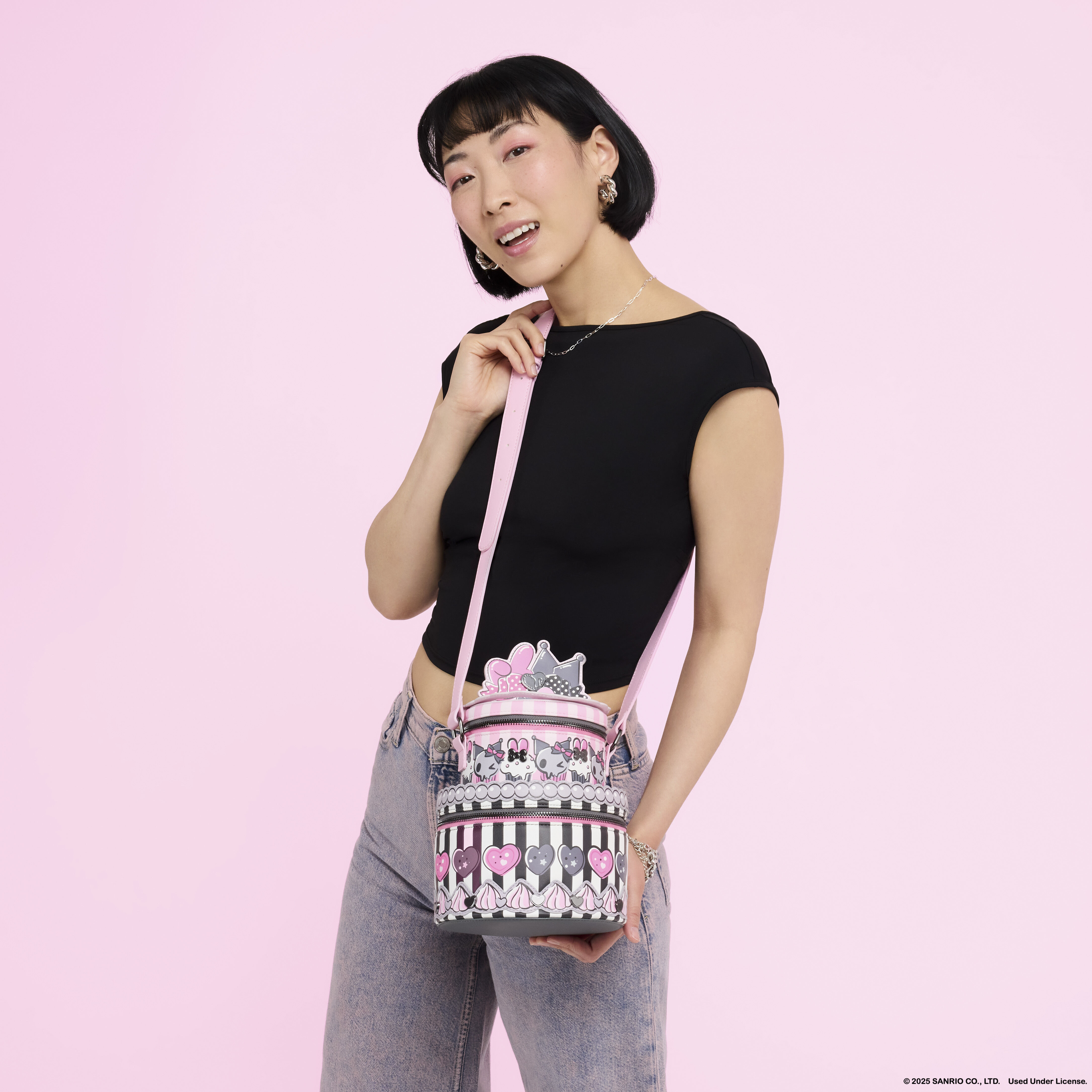 Sanrio My Melody & Kuromi Figural Cake Crossbody Bag - Image 2