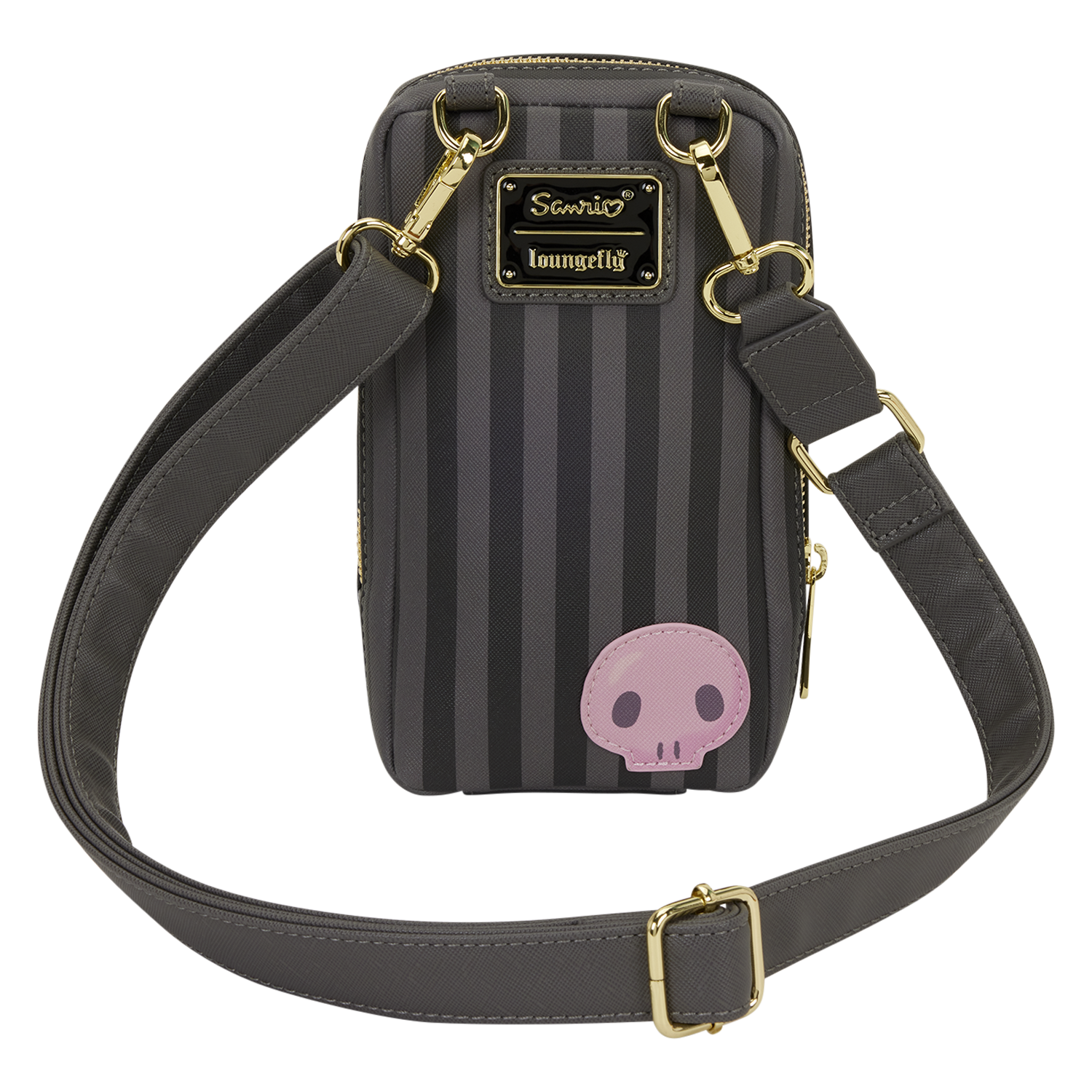 Sanrio Kuromi 20th Anniversary Cell Phone Crossbody Bag with Coin Bag - Image 5