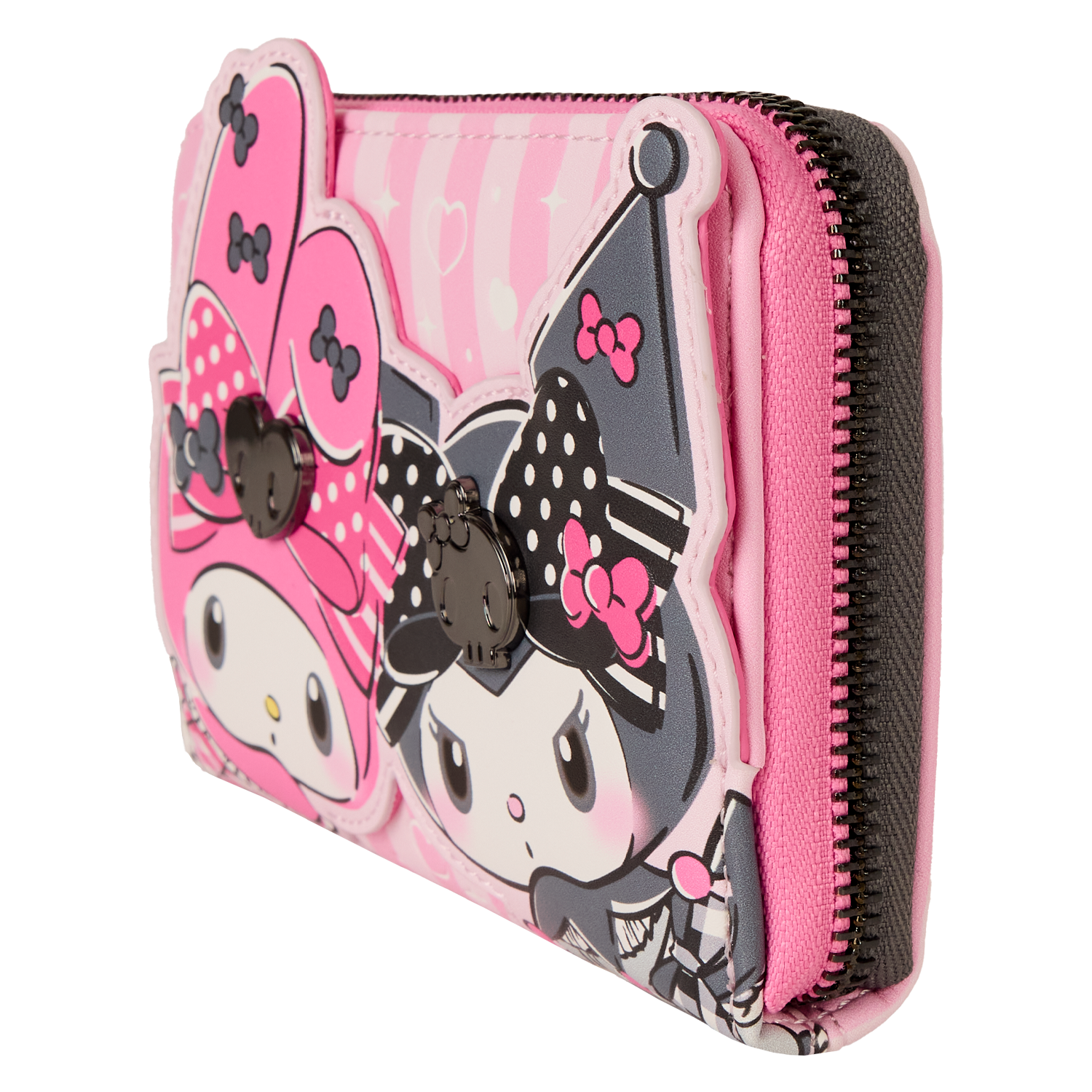 Sanrio My Melody & Kuromi Zip Around Wallet - Image 4