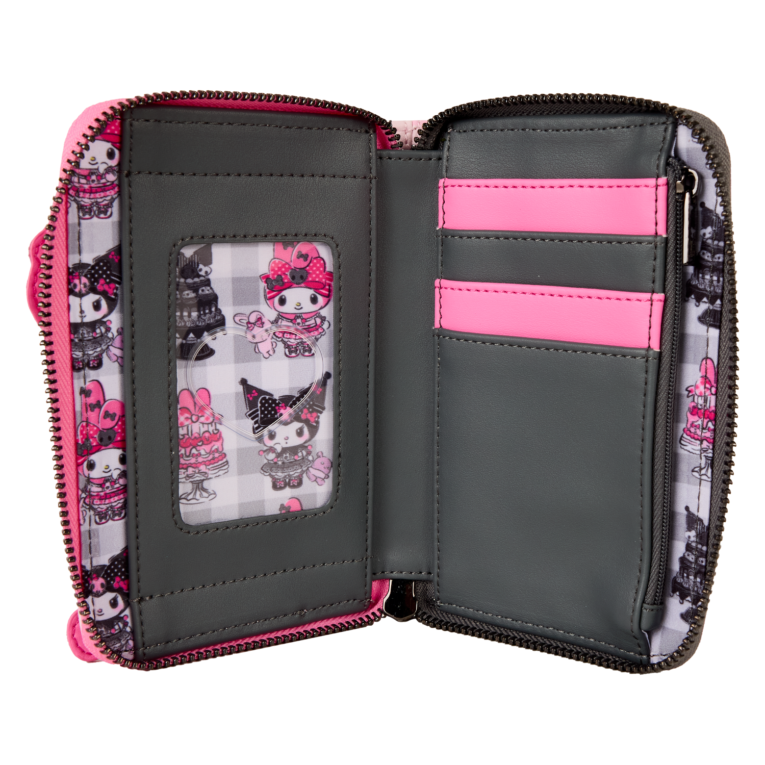 Sanrio My Melody & Kuromi Zip Around Wallet - Image 6