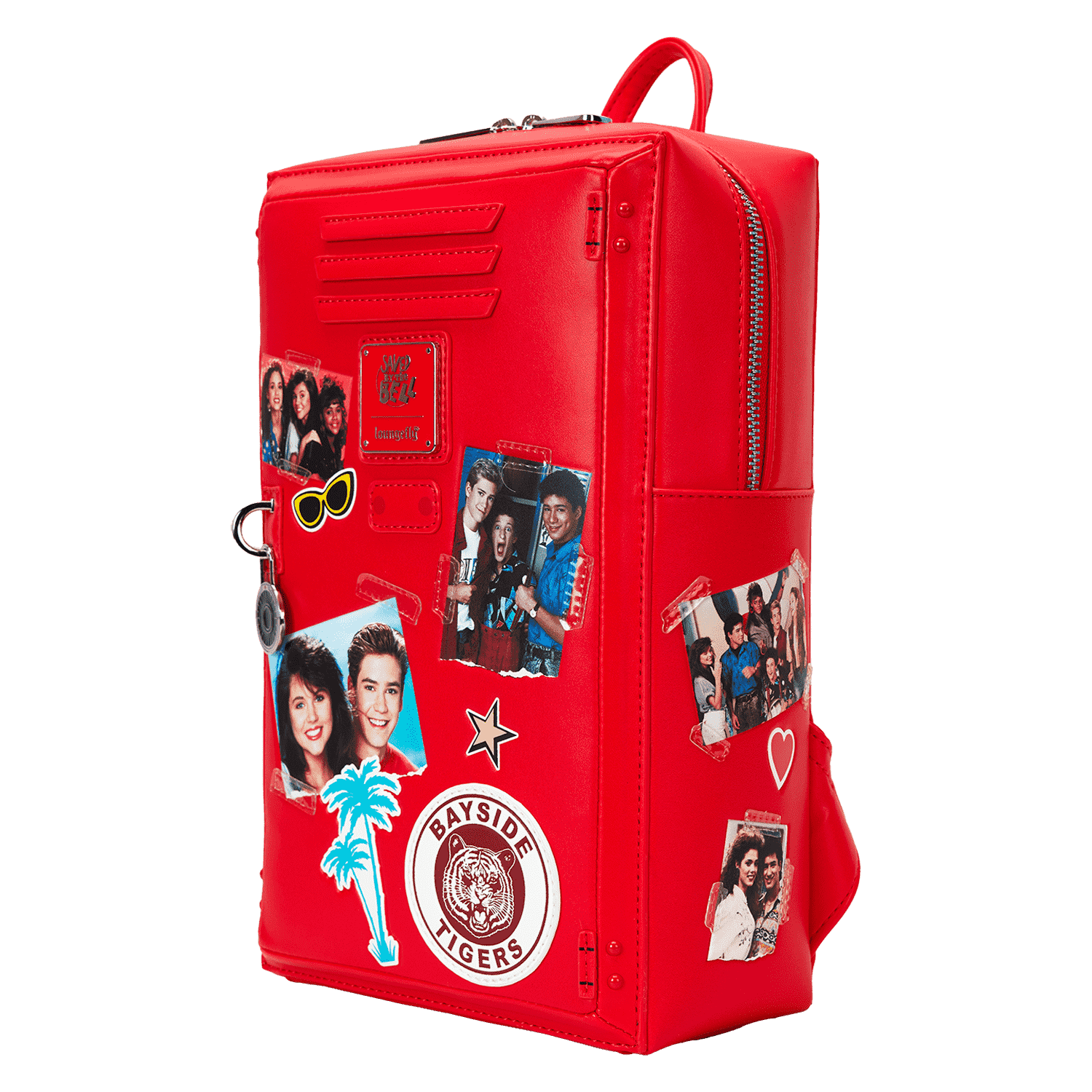 Saved By The Bell Bayside High Locker Figural Mini Backpack - Image 4