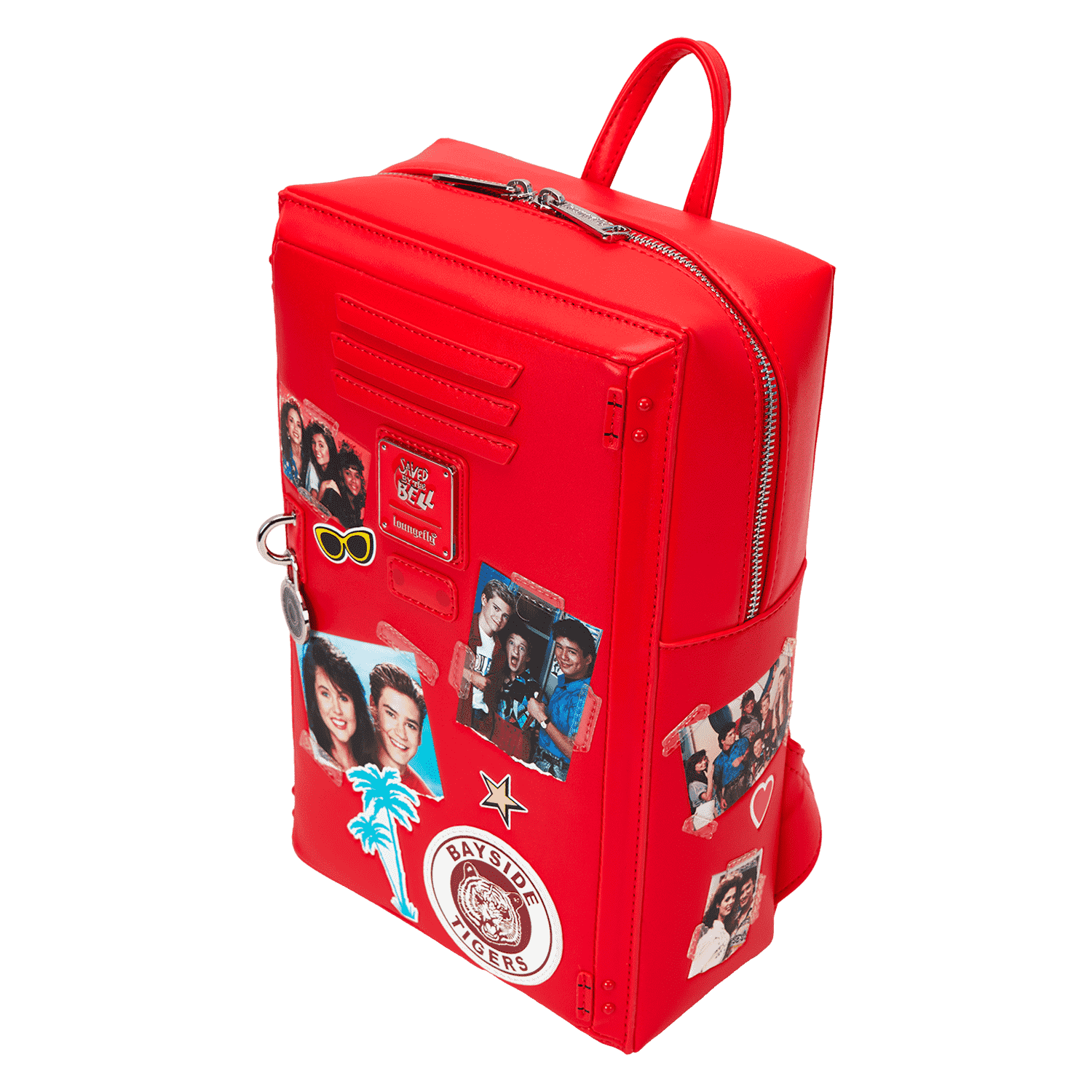 Saved By The Bell Bayside High Locker Figural Mini Backpack - Image 5