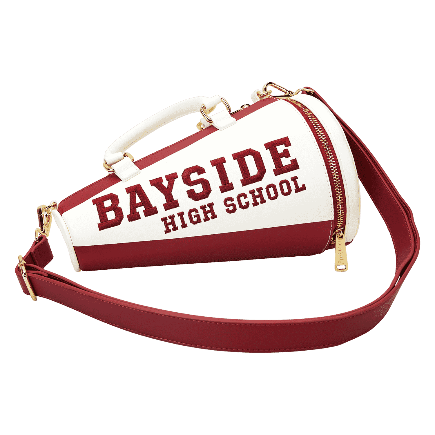 Saved By The Bell Bayside High Megaphone Figural Crossbody Bag - Image 6