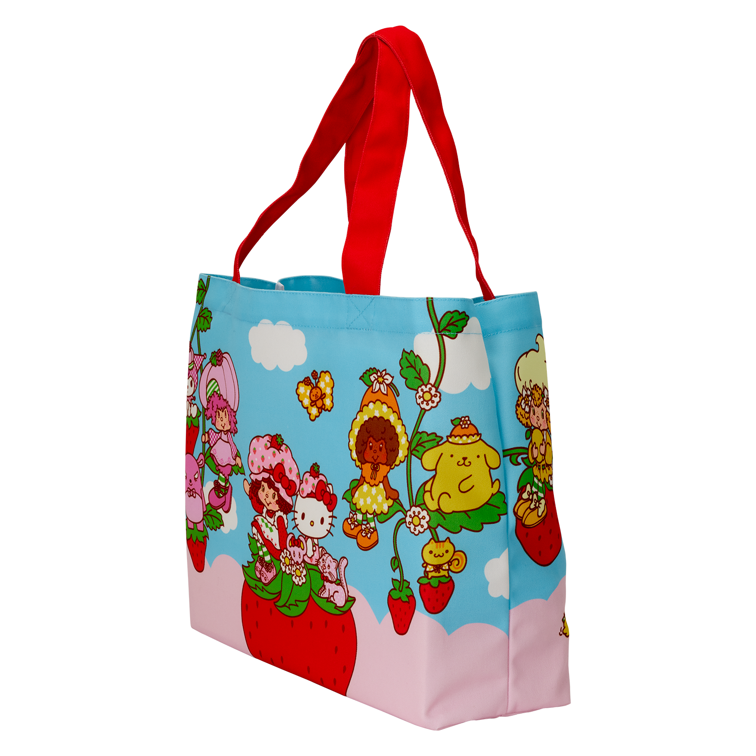 Sanrio Hello Kitty & Friends x Strawberry Shortcake Oversized Canvas Tote Bag - Image 4