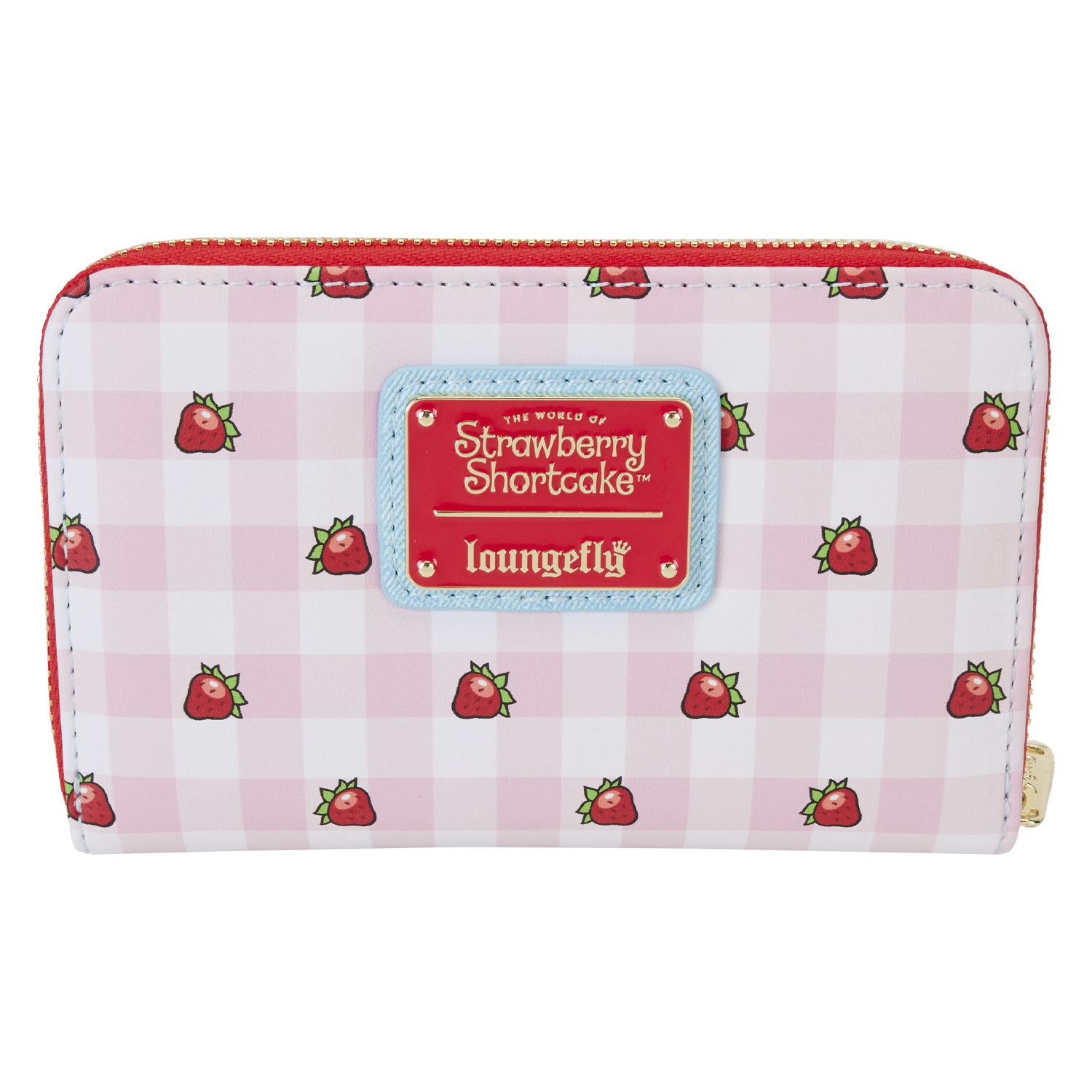 Strawberry Shortcake Denim Zip Around Wallet - Image 5