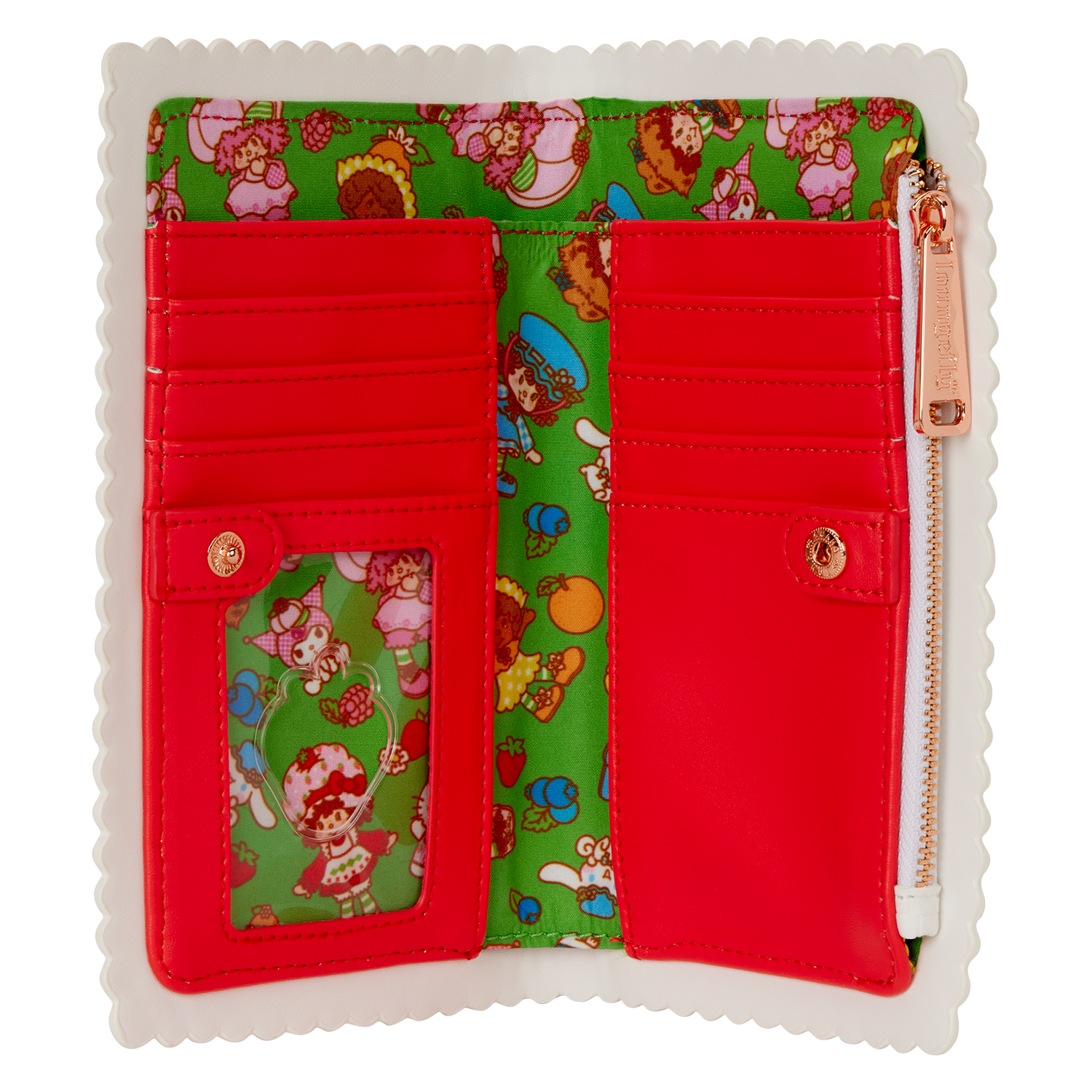 Sanrio Hello Kitty & Friends x Strawberry Shortcake Flap Wallet - Image 6