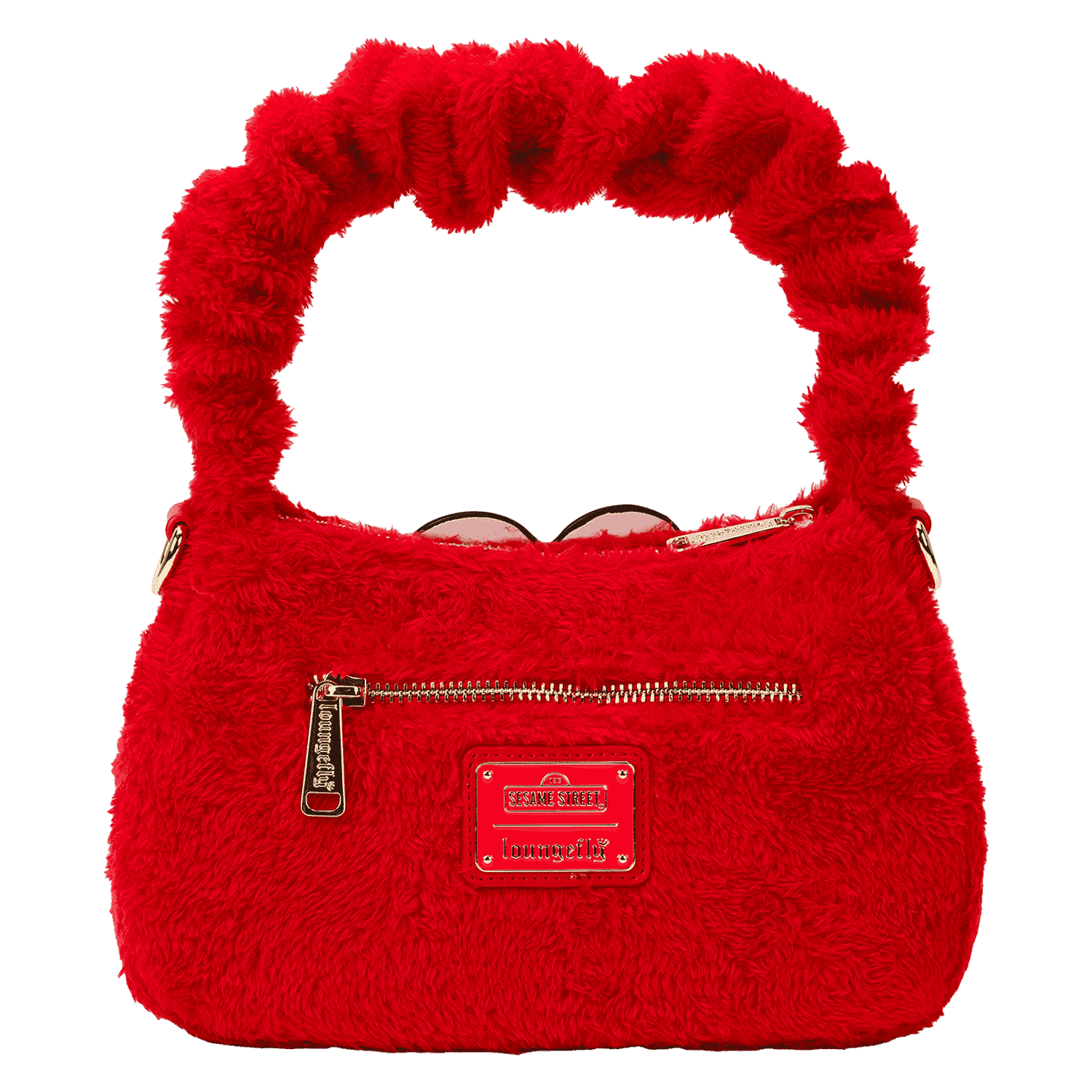 Sesame Street Elmo Plush Cosplay Crossbody Bag - Image 9