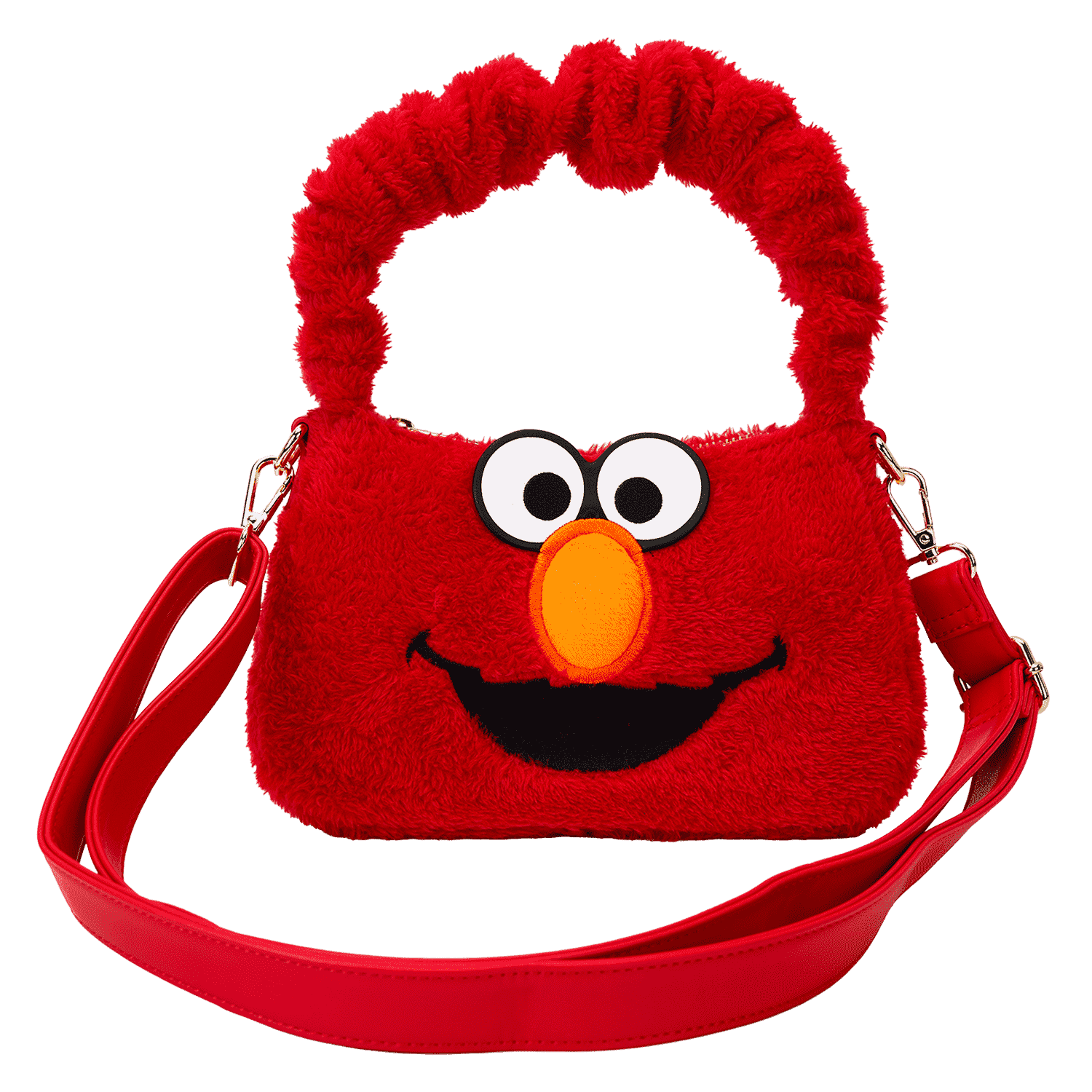 Sesame Street Elmo Plush Cosplay Crossbody Bag - Image 8