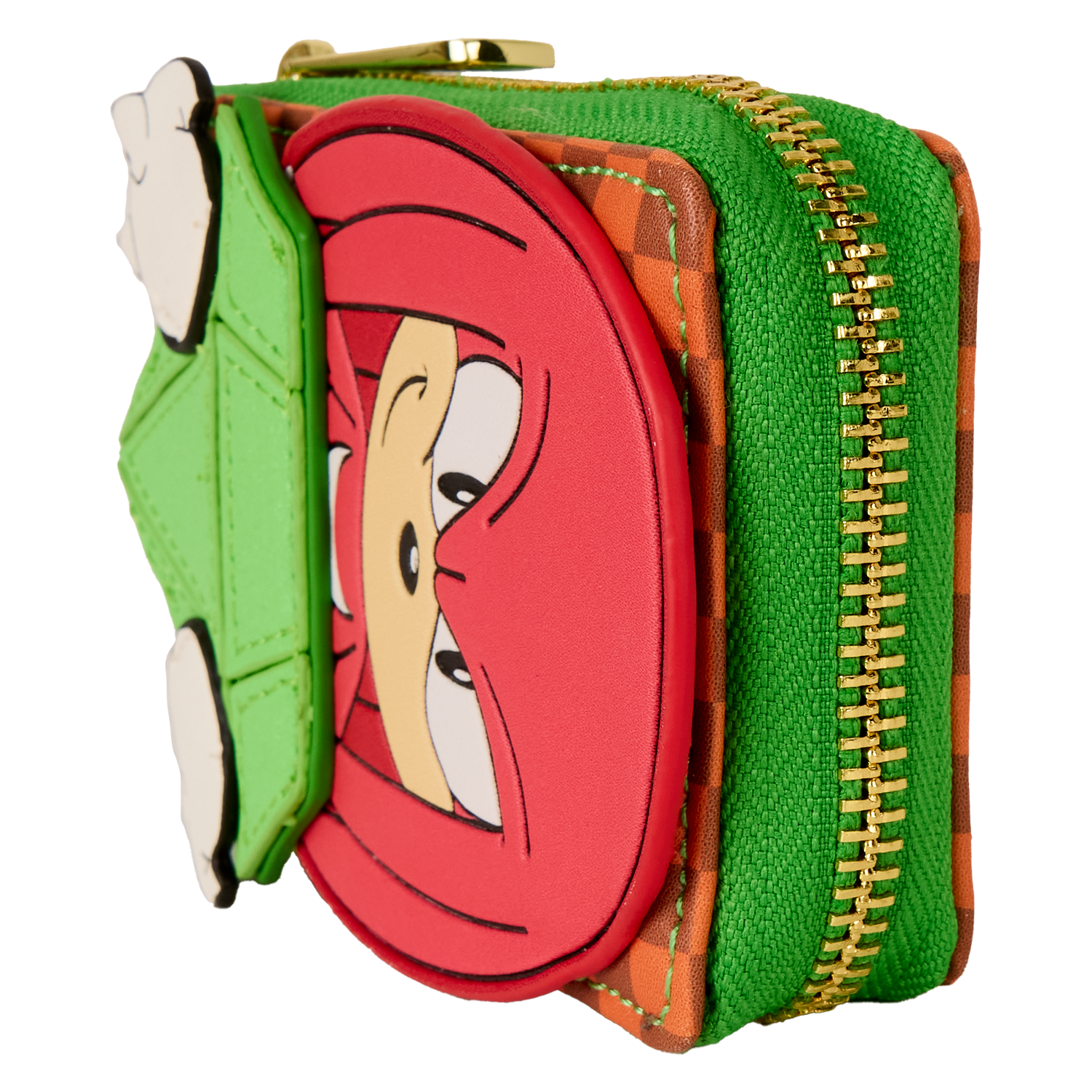 Sonic The Hedgehog Limited Edition Knuckles Emerald Glitter Accordion Wallet - Image 4