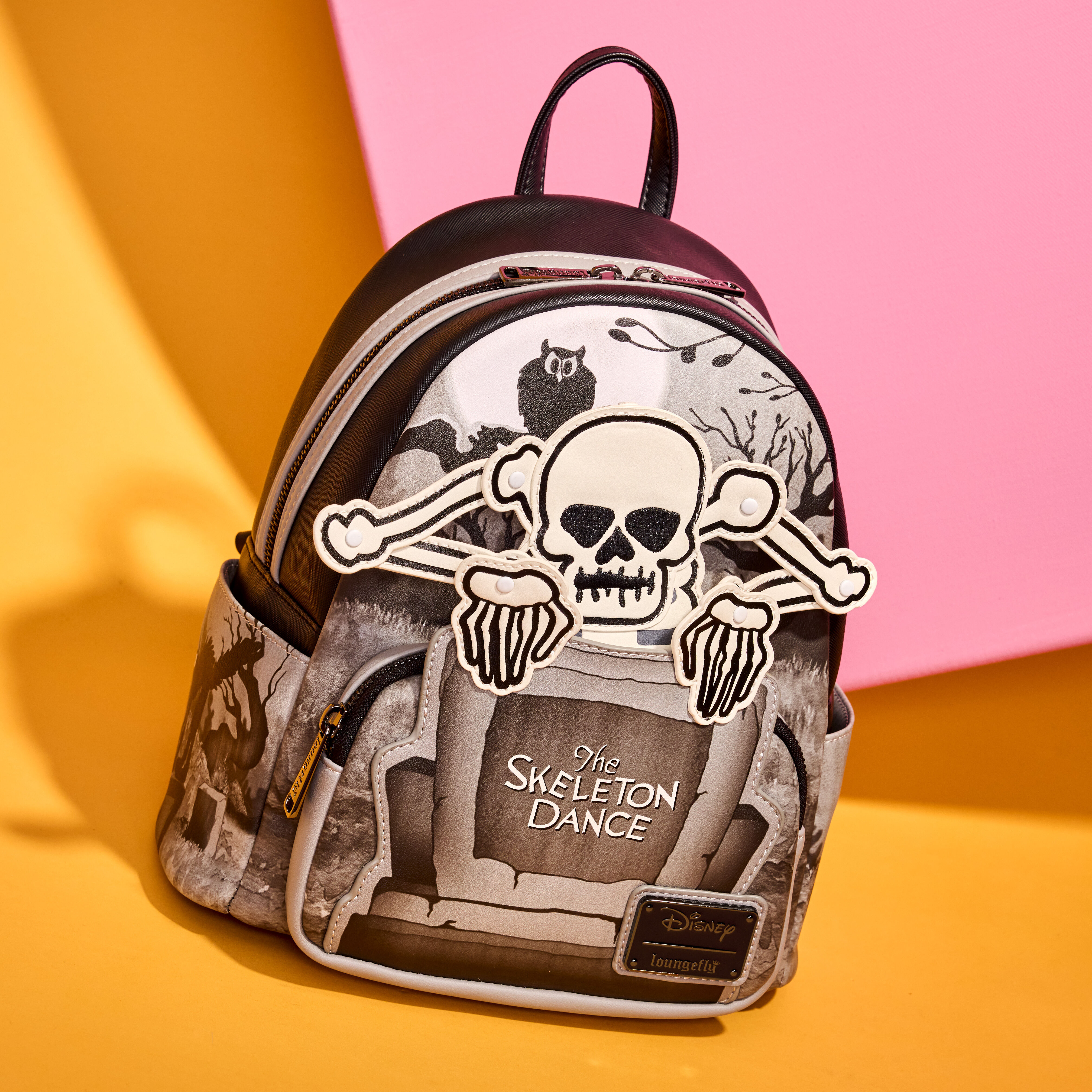 The Skeleton Dance 95th Anniversary Glow Mini Backpack - Image 2