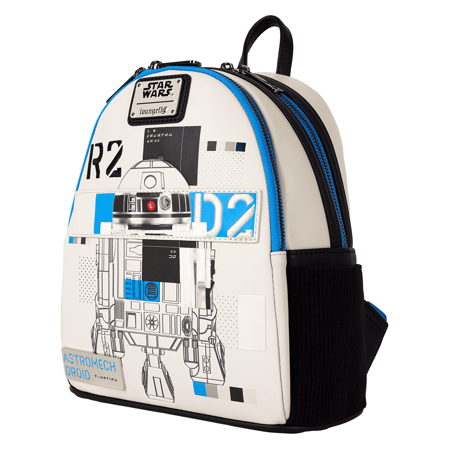 Star Wars: The Power of the Force R2-D2 Astromech Droid Light Up Mini Backpack - Image 5
