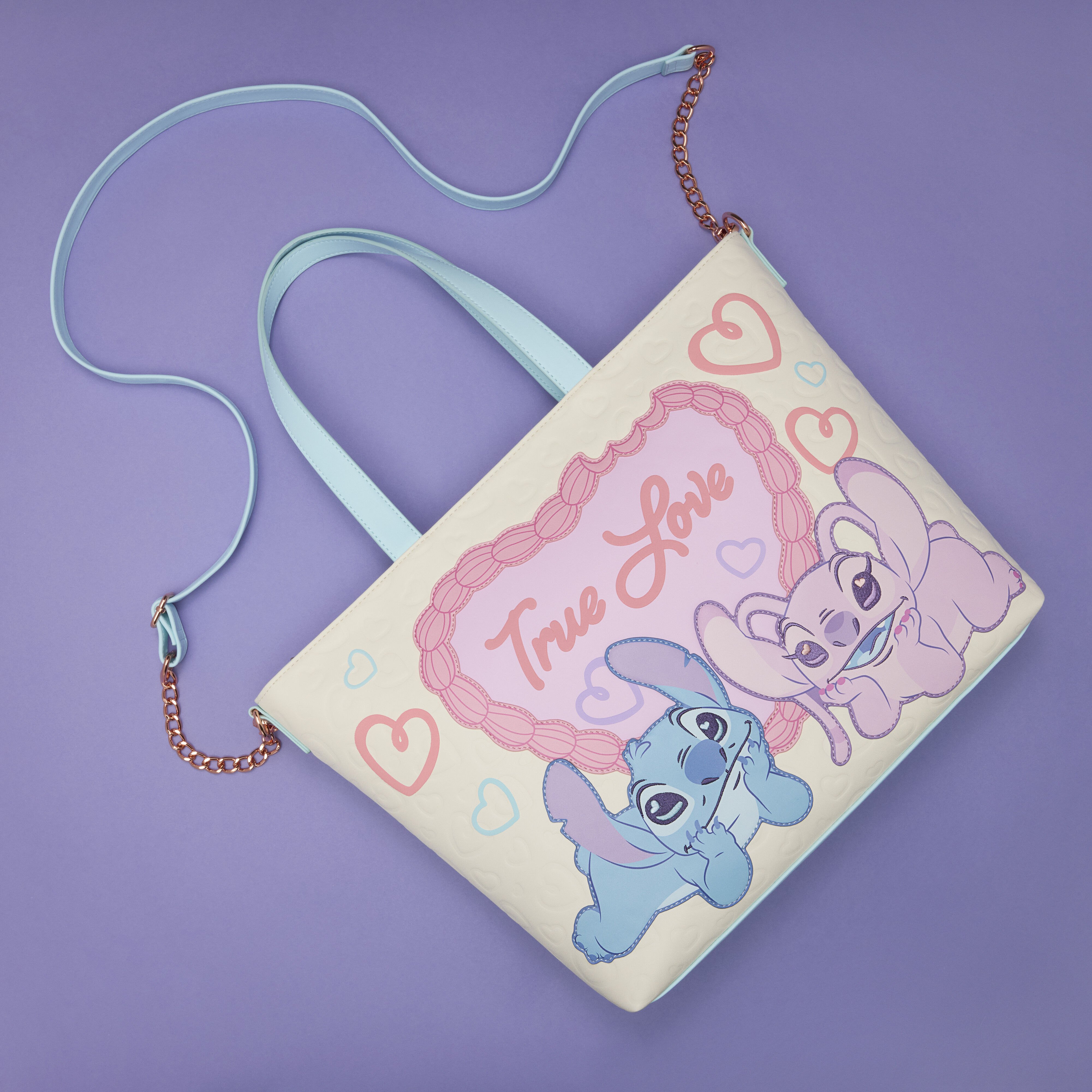 Stitch & Angel True Love Tote Crossbody Bag - Image 4
