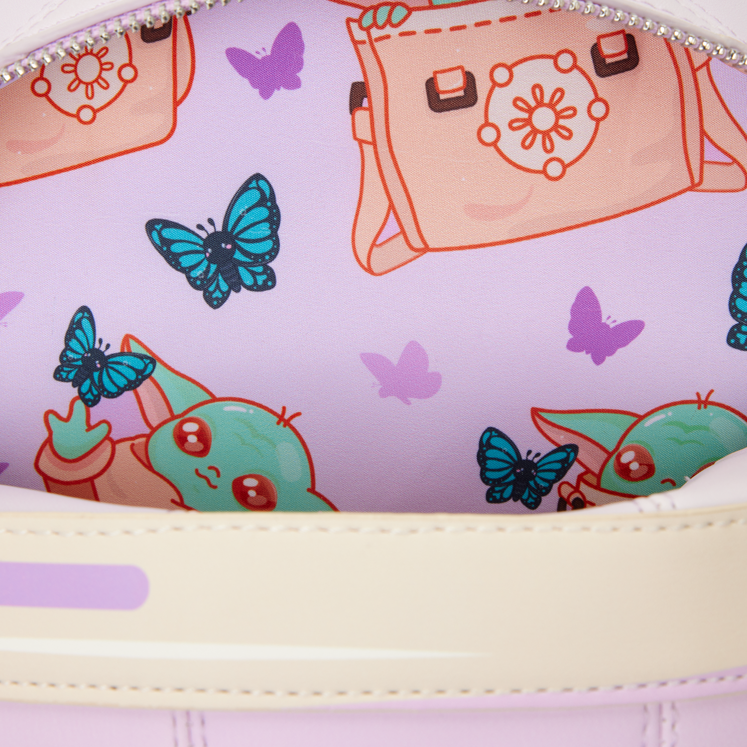 The Mandalorian Grogu Figural Pod Plush Crossbody Bag - Image 8