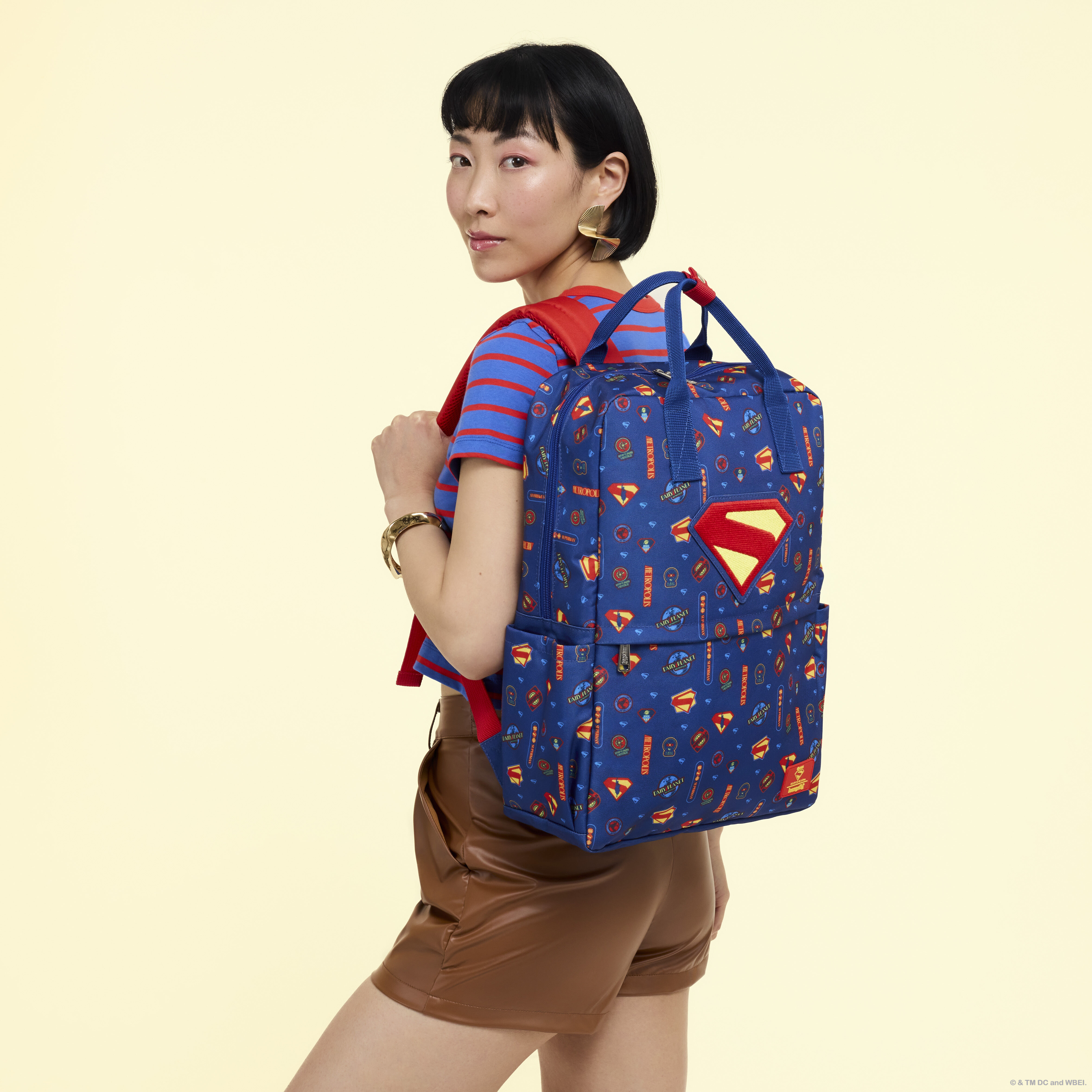 Superman All-Over Print Full-Size Backpack - Image 2