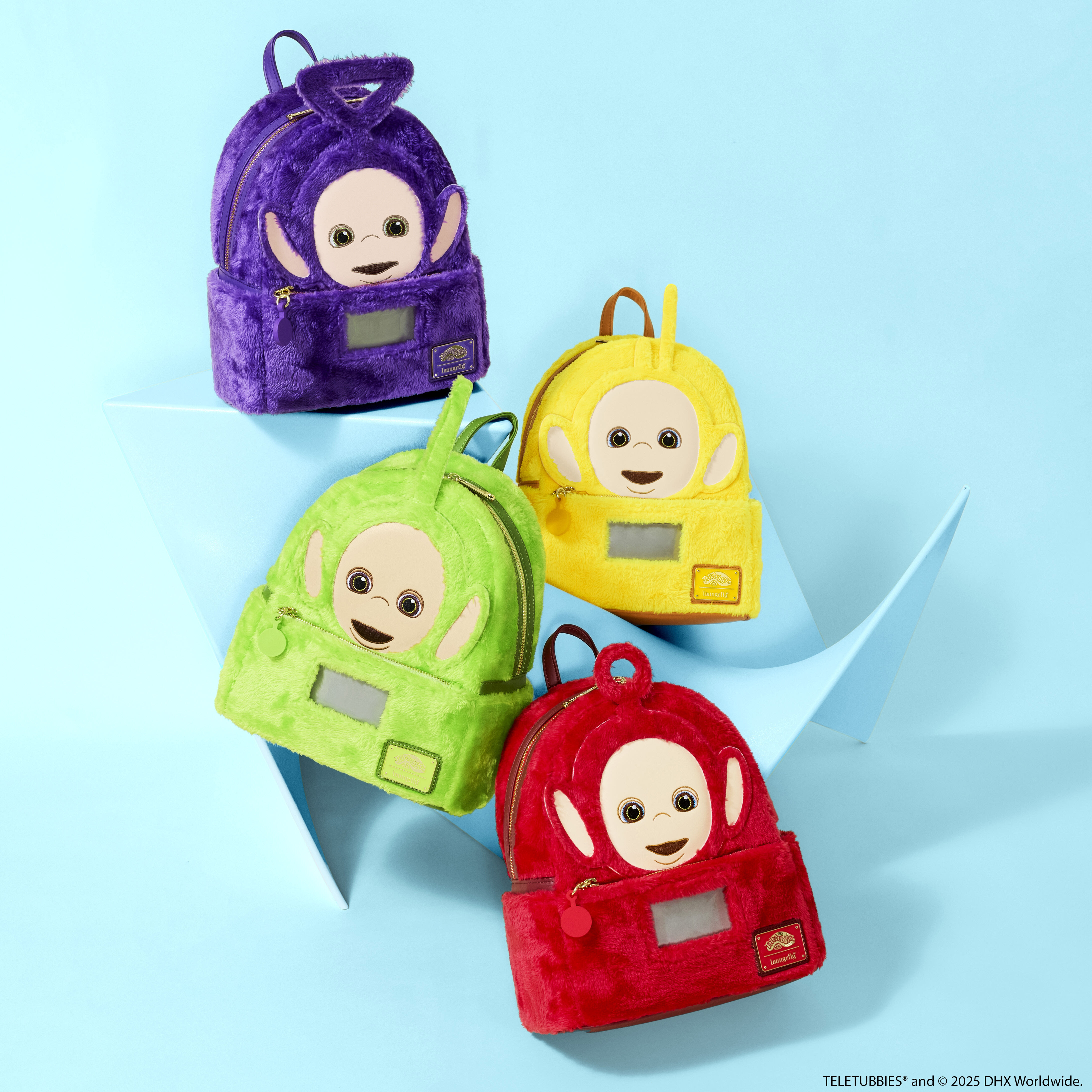 Teletubbies Tinky-Winky Plush Cosplay Light Up Mini Backpack - Image 4