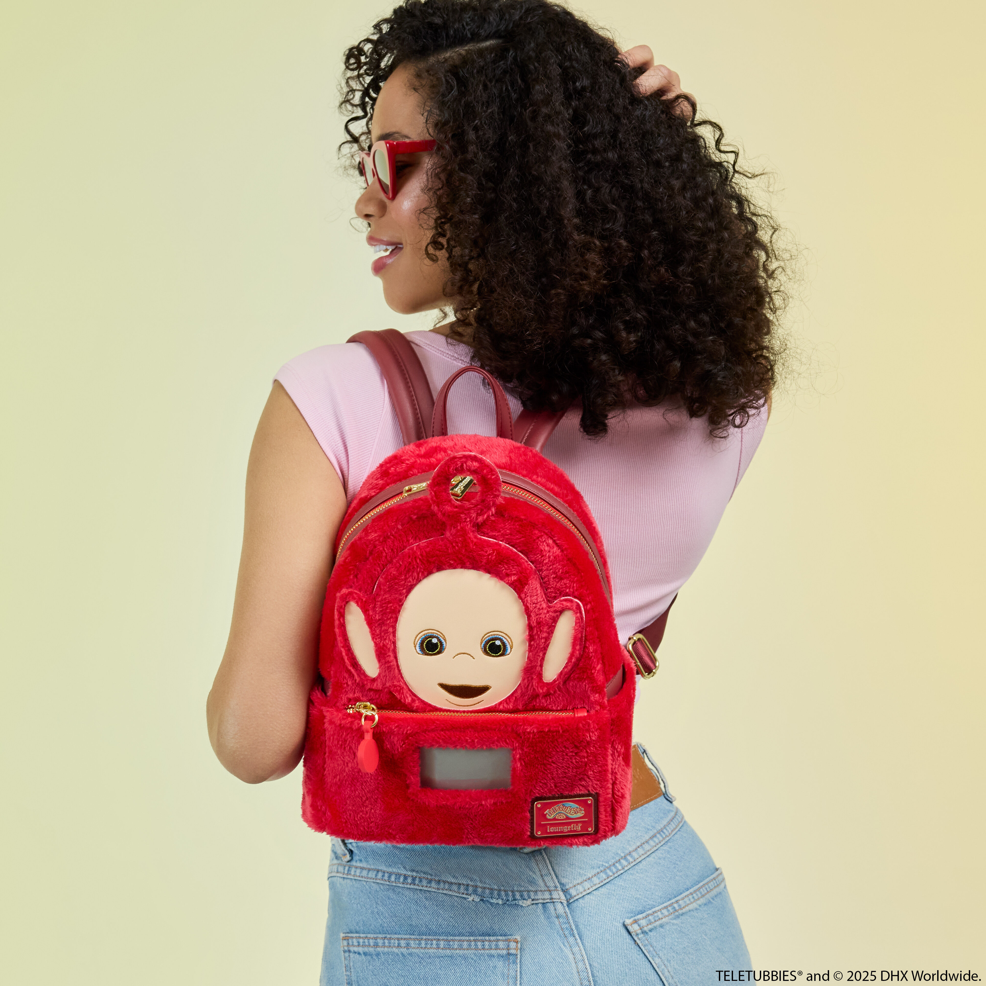 Teletubbies Po Plush Cosplay Light Up Mini Backpack - Image 2