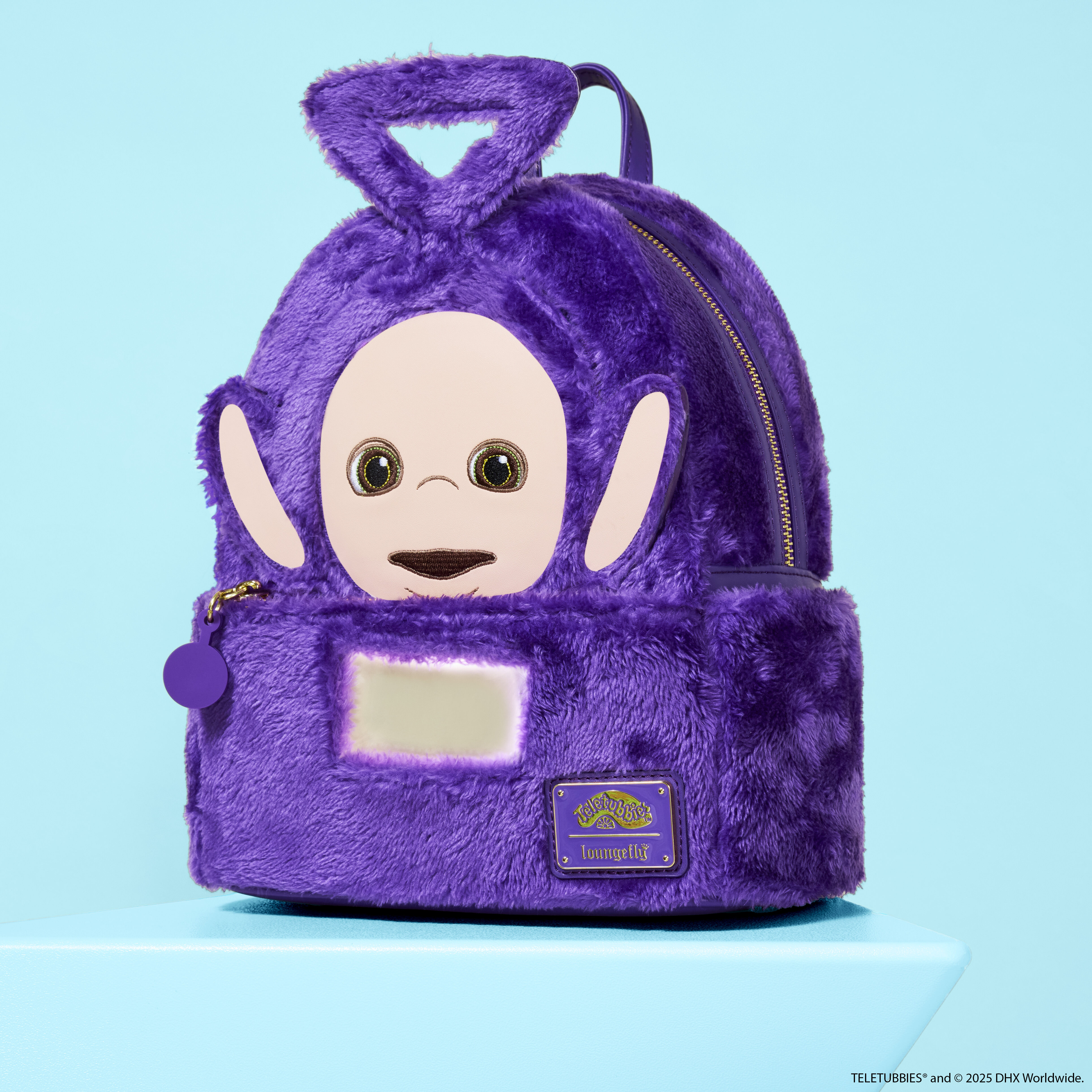 Teletubbies Tinky-Winky Plush Cosplay Light Up Mini Backpack - Image 3