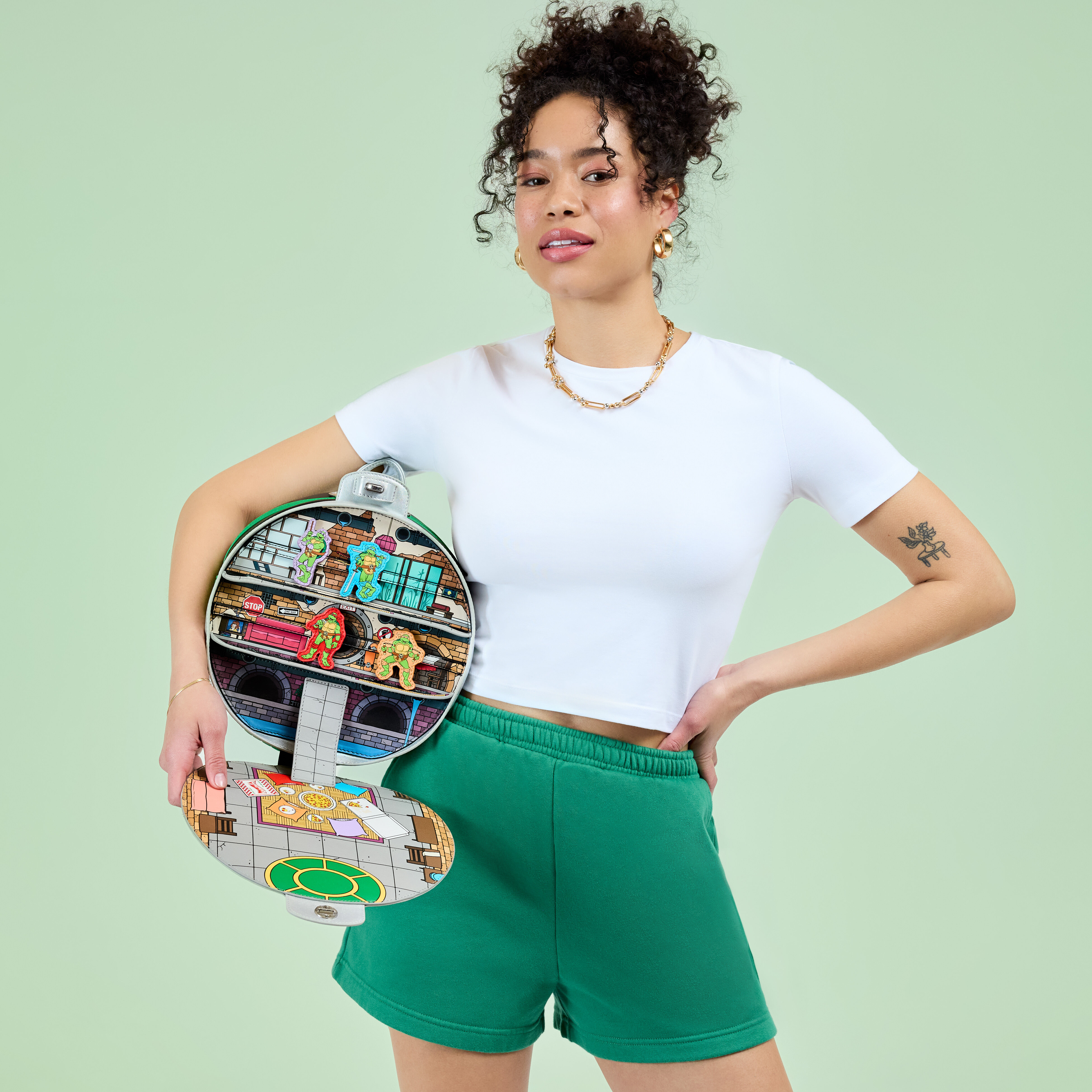 Teenage Mutant Ninja Turtles Lair Mini Backpack - Image 3