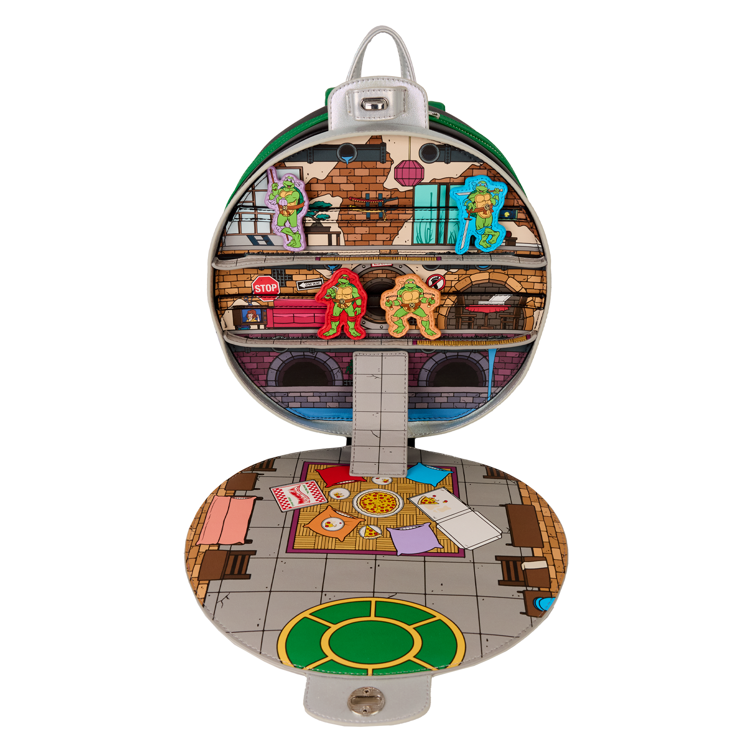 Teenage Mutant Ninja Turtles Lair Mini Backpack - Image 6