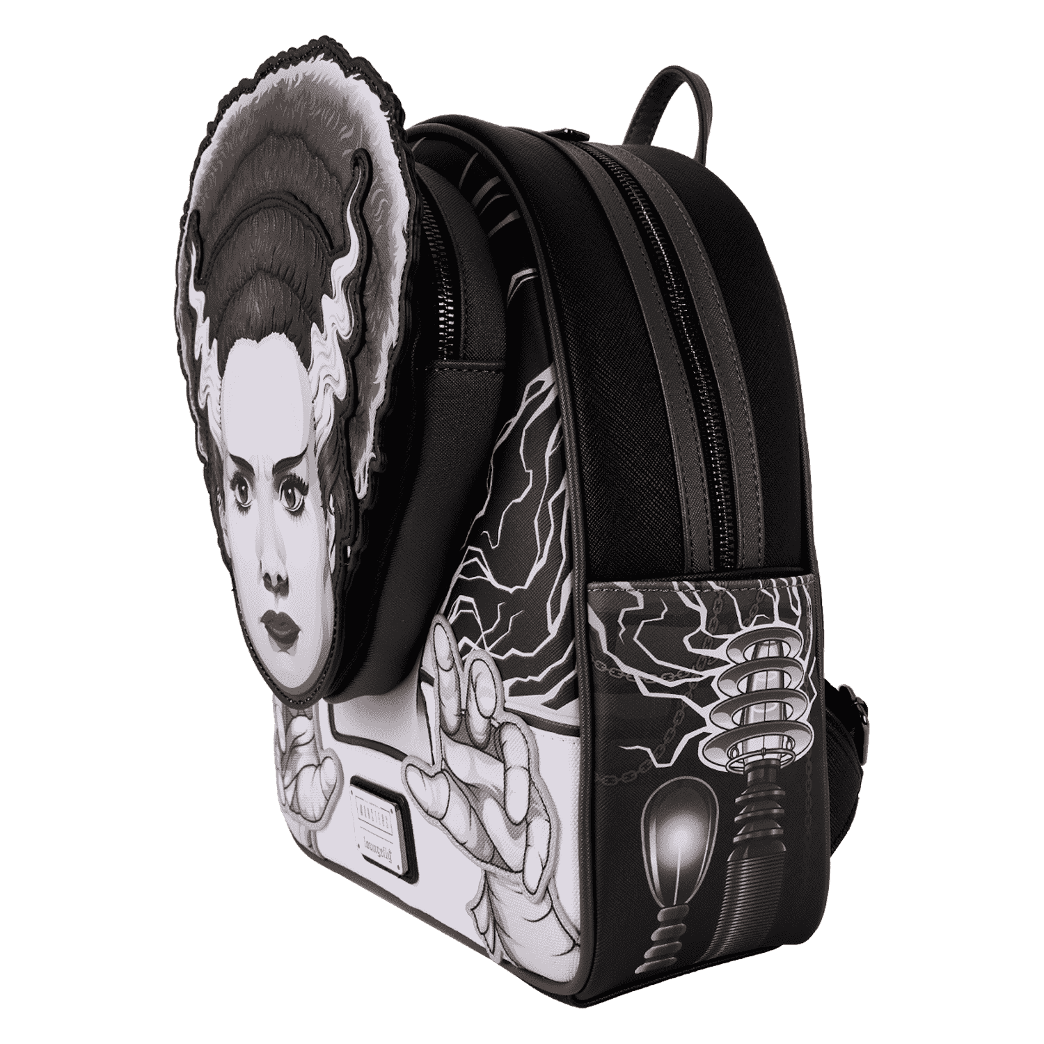 Universal Monsters Exclusive The Bride Of Frankenstein Glow Mini Backpack - Image 4