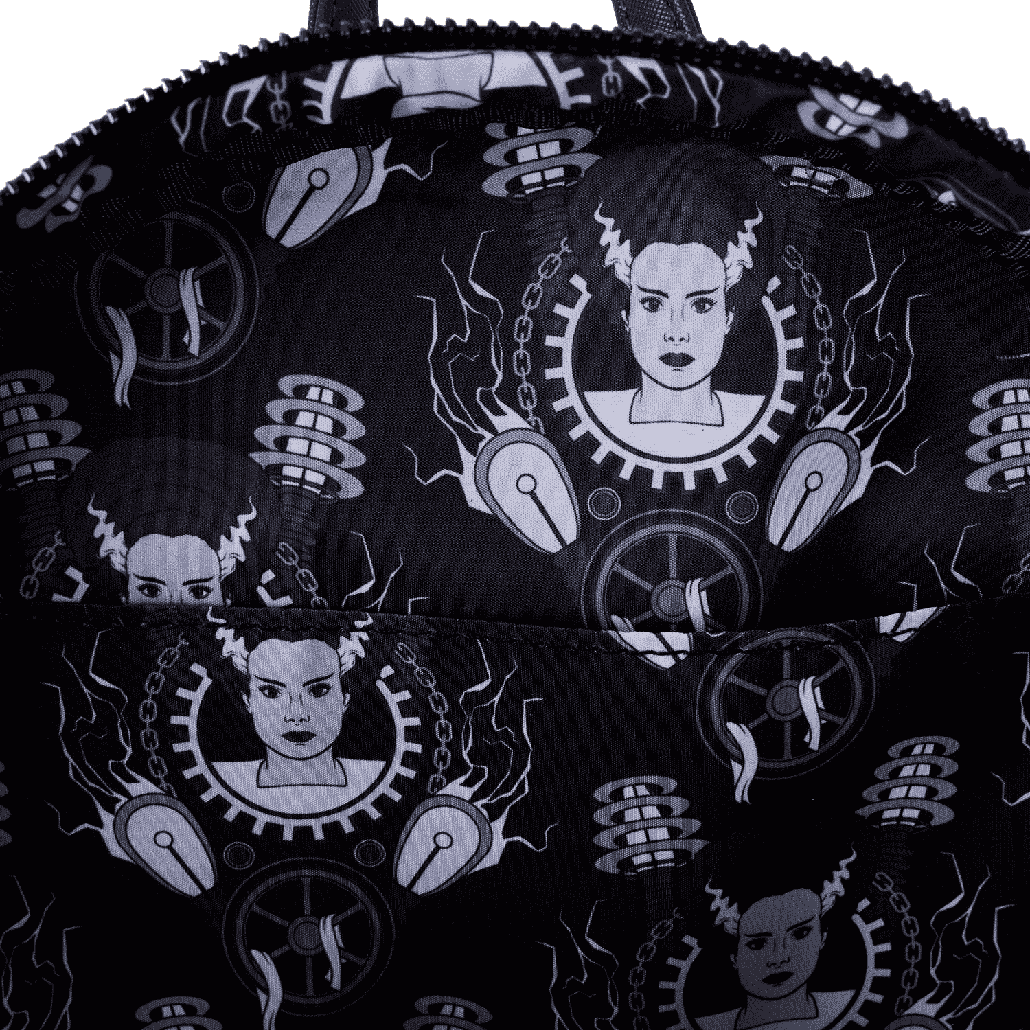 Universal Monsters Exclusive The Bride Of Frankenstein Glow Mini Backpack - Image 7