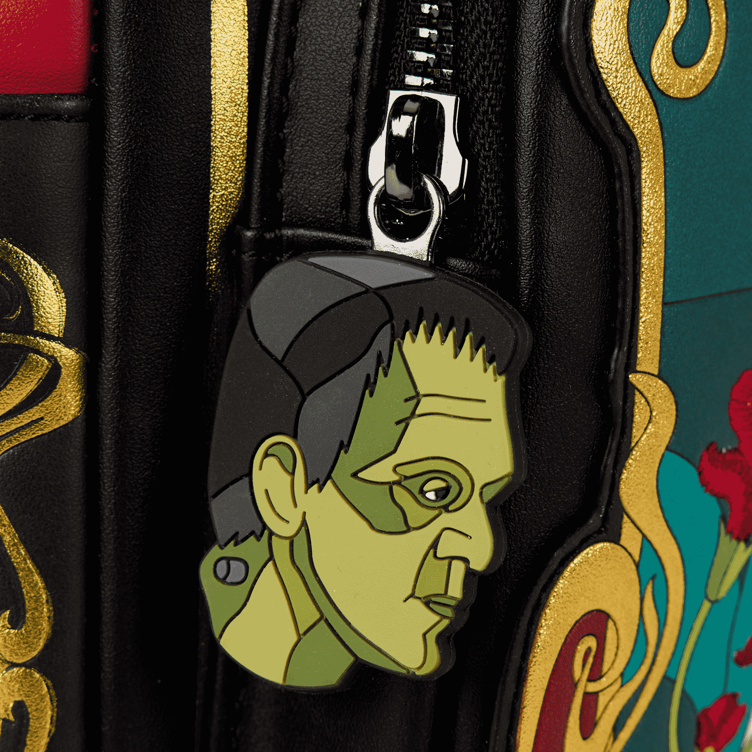 Universal Monsters The Bride Of Frankenstein Stained Glass Mini Backpack - Image 5