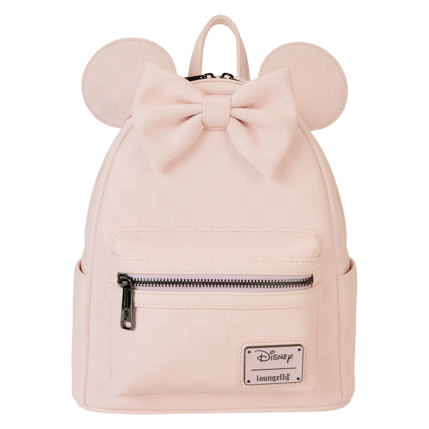 Minnie Mouse Checkered Texture Mini Backpack