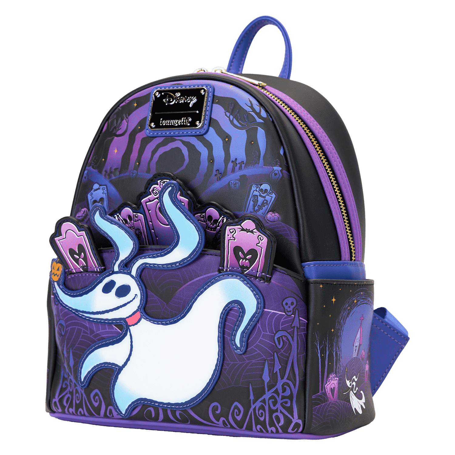 The Nightmare Before Christmas Zero Graveyard Light Up Mini Backpack - Image 4
