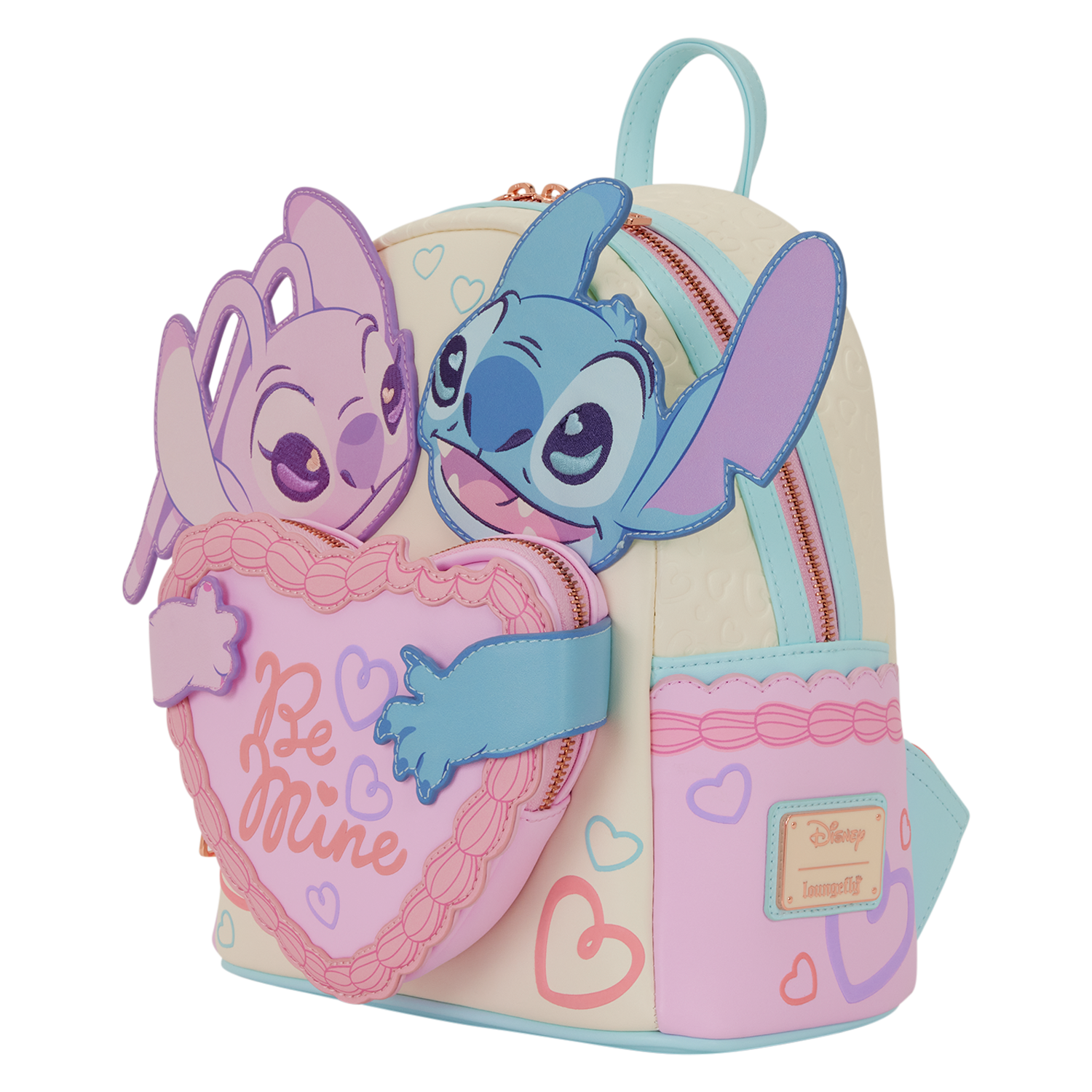 Stitch & Angel Be Mine Mini Backpack - Image 5