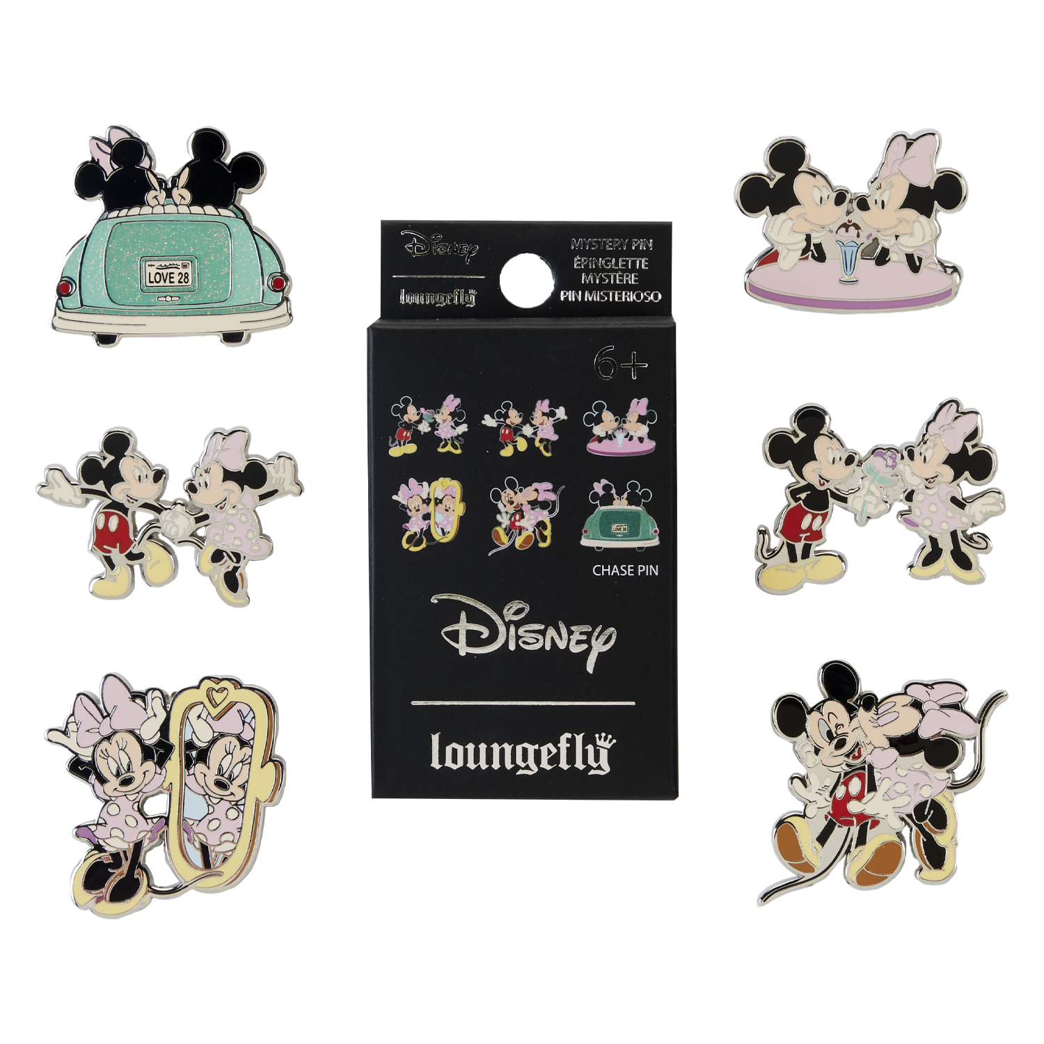 Mickey & Minnie Date Night Mystery Box Pin