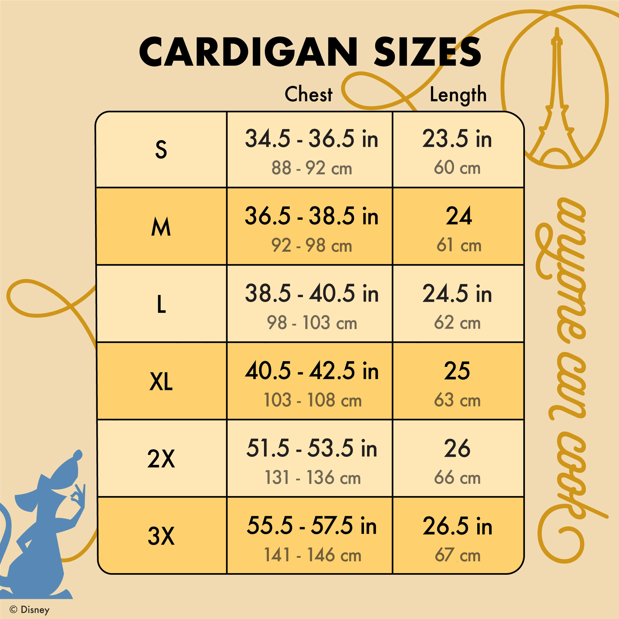 Ratatouille Anyone Can Cook Collared Cardigan - Image 5