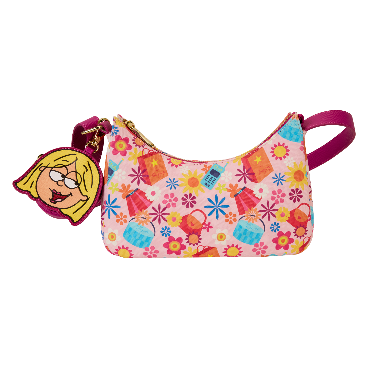 Lizzie McGuire Y2K All-Over Print Crossbody Bag