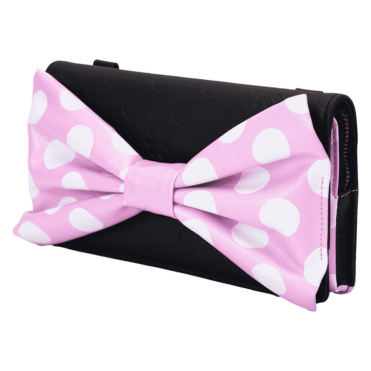 Minnie Mouse Floral Rock The Dots Clutch Crossbody Bag - Image 3