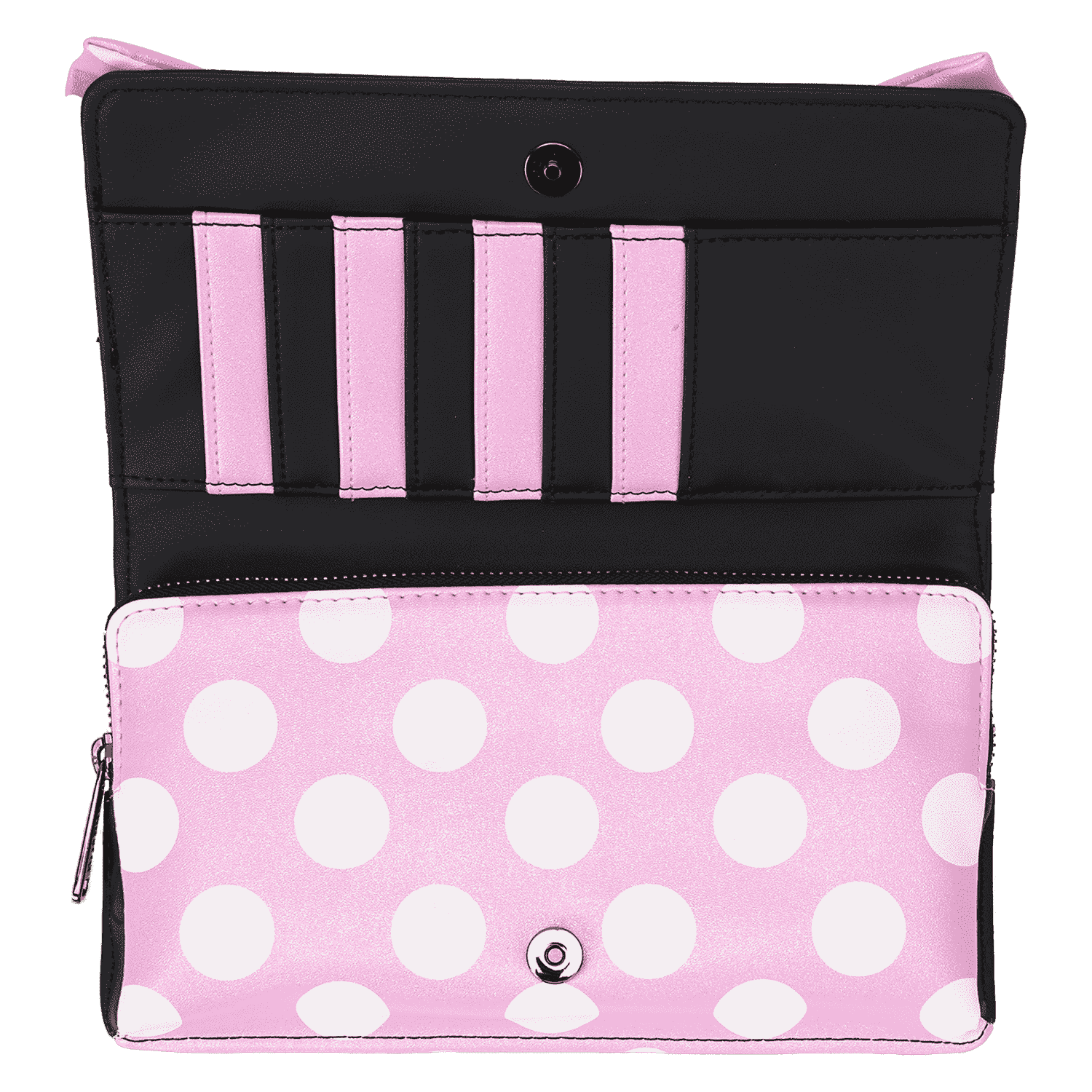 Minnie Mouse Floral Rock The Dots Clutch Crossbody Bag - Image 5