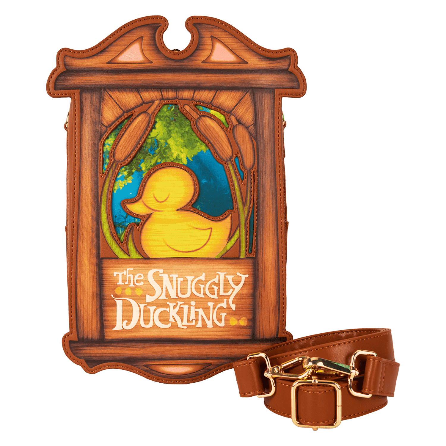 Tangled Rapunzel The Snuggly Duckling Crossbody Bag - Image 4