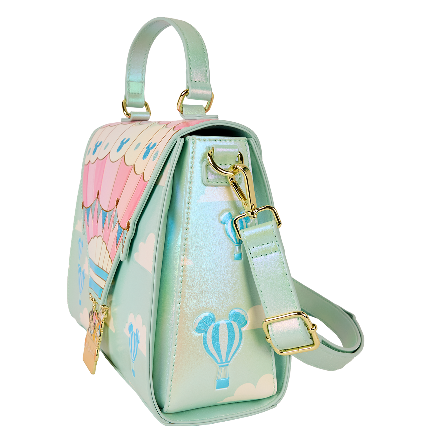 Mickey & Friends Hot Air Balloon Crossbody Bag - Image 3