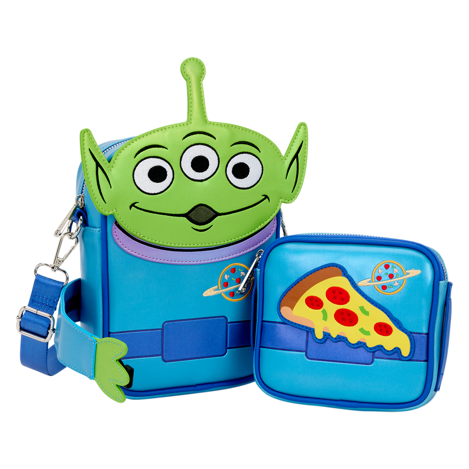 Toy Story 30th Anniversary Aliens Crossbuddies Cosplay Crossbody Bag with Coin Bag - Image 5