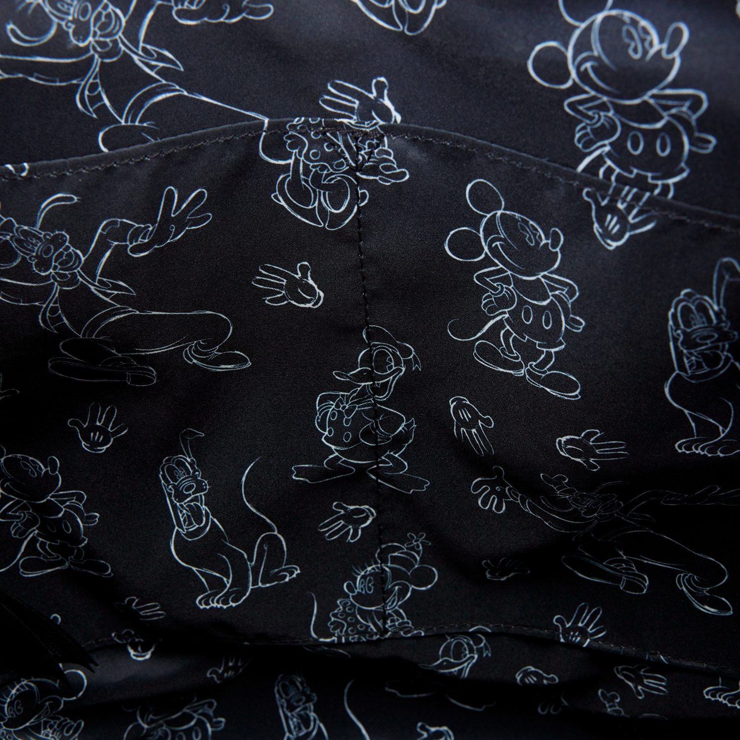 Minnie Mouse Artist Sketch Convertible Backpack & Tote Crossbody Bag - Image 6