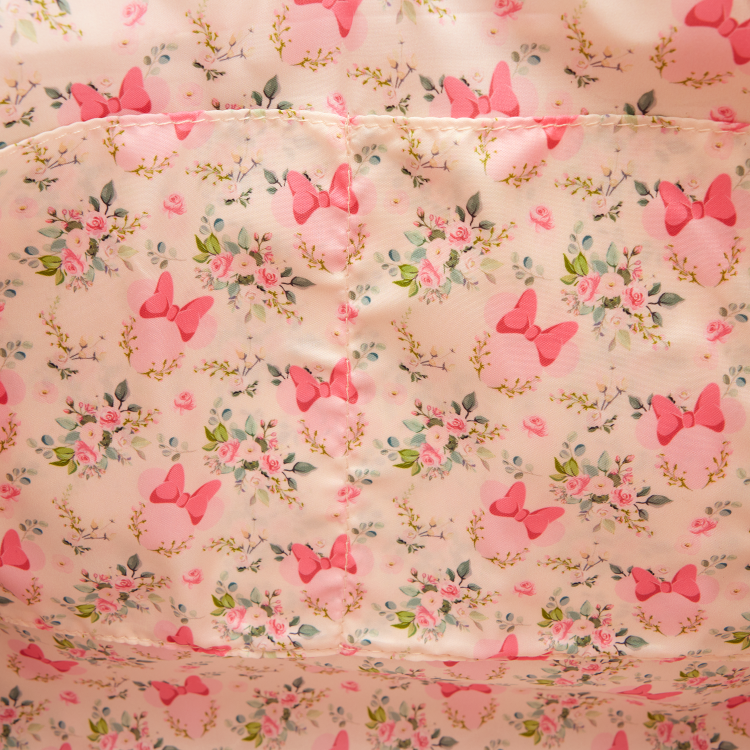 Minnie Mouse Floral All-Over Print Convertible Backpack & Tote Crossbody Bag - Image 7