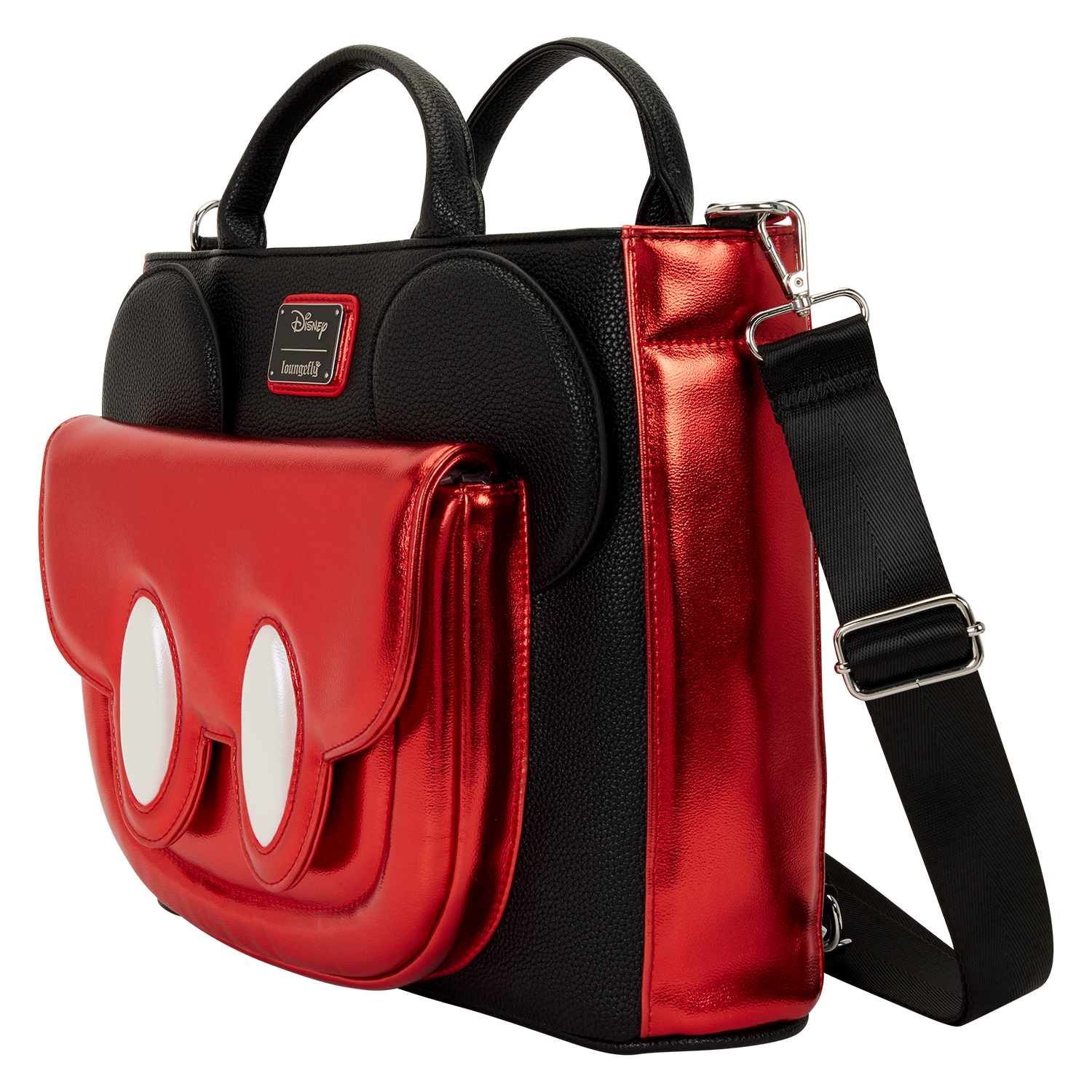 Mickey Mouse Exclusive Convertible Backpack & Tote Crossbody Bag - Image 5