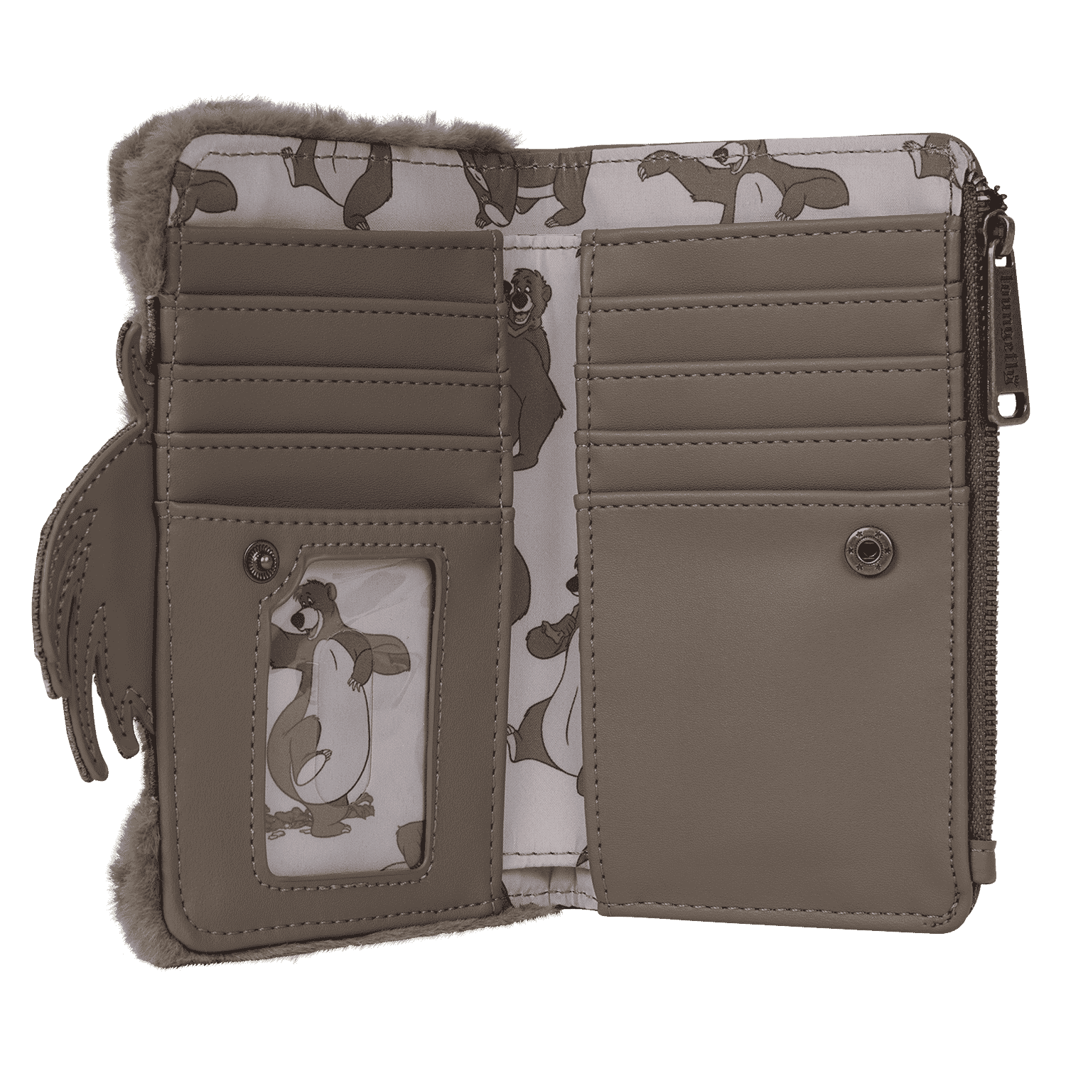 The Jungle Book Exclusive Baloo Plush Cosplay Flap Wallet - Image 4